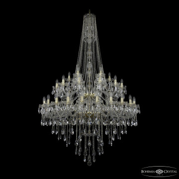 Люстра хрустальная 1415/24+12+6/460/h-213/2d G Люстра большая Bohemia Ivele Crystal 1415/24+12+6/460/h-213/2d G