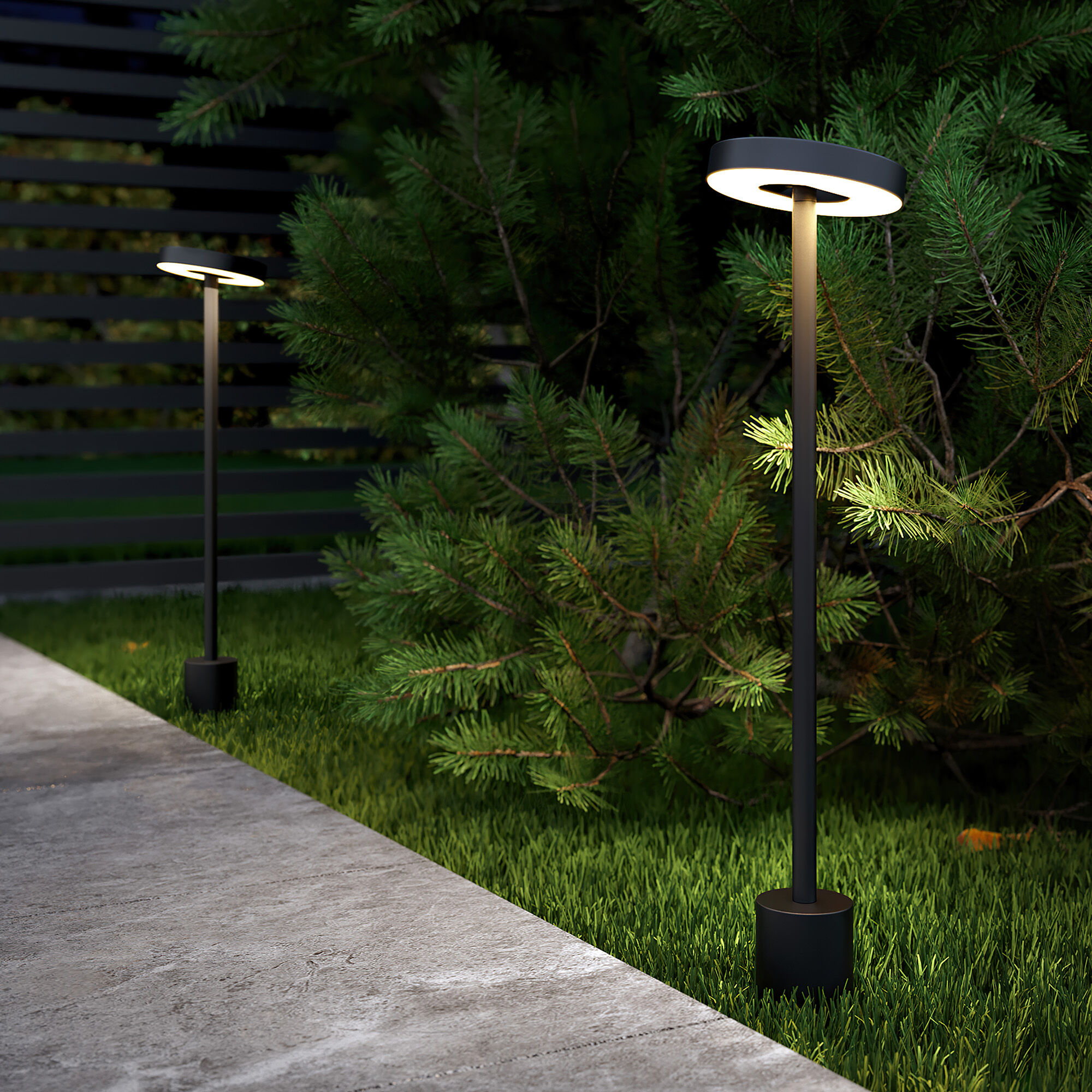 Уличный светильник Elektrostandard 35185/S черный