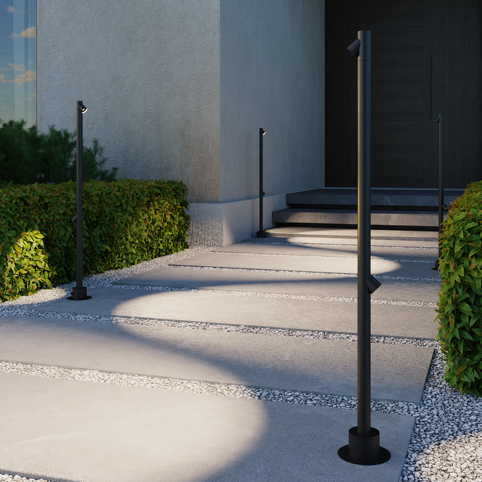 Уличный светильник Elektrostandard 35175/F черный