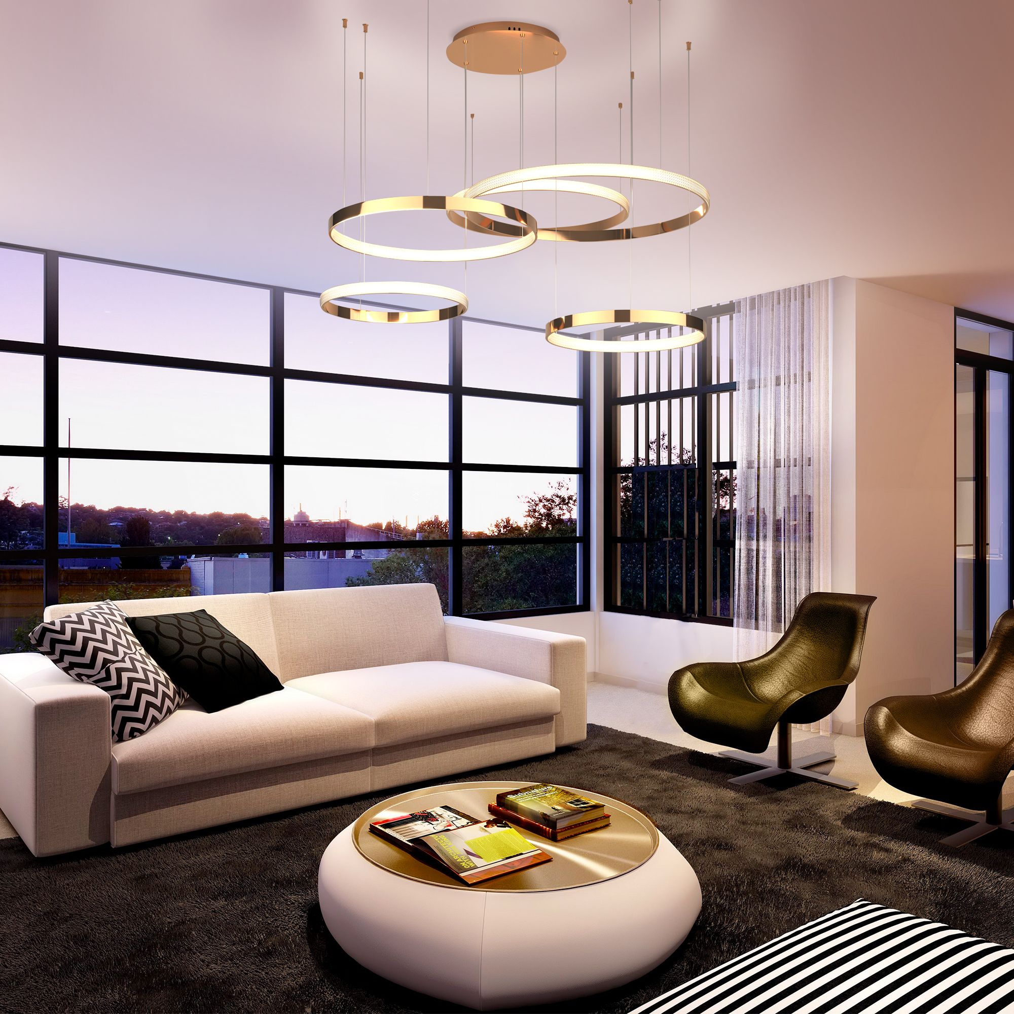 Люстра Eurosvet 90175/5 медный