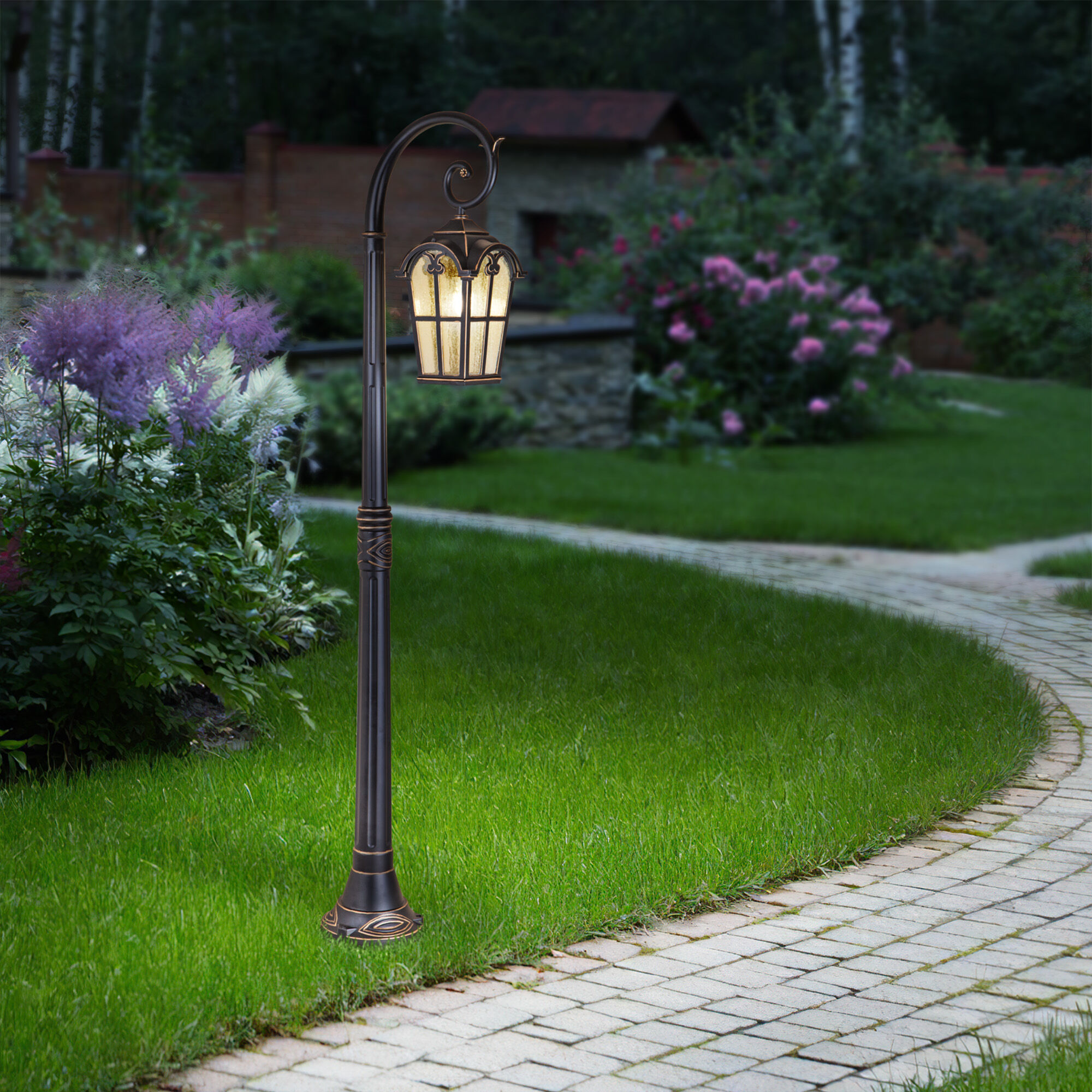 Уличный светильник на столбе Elektrostandard GL 1001F