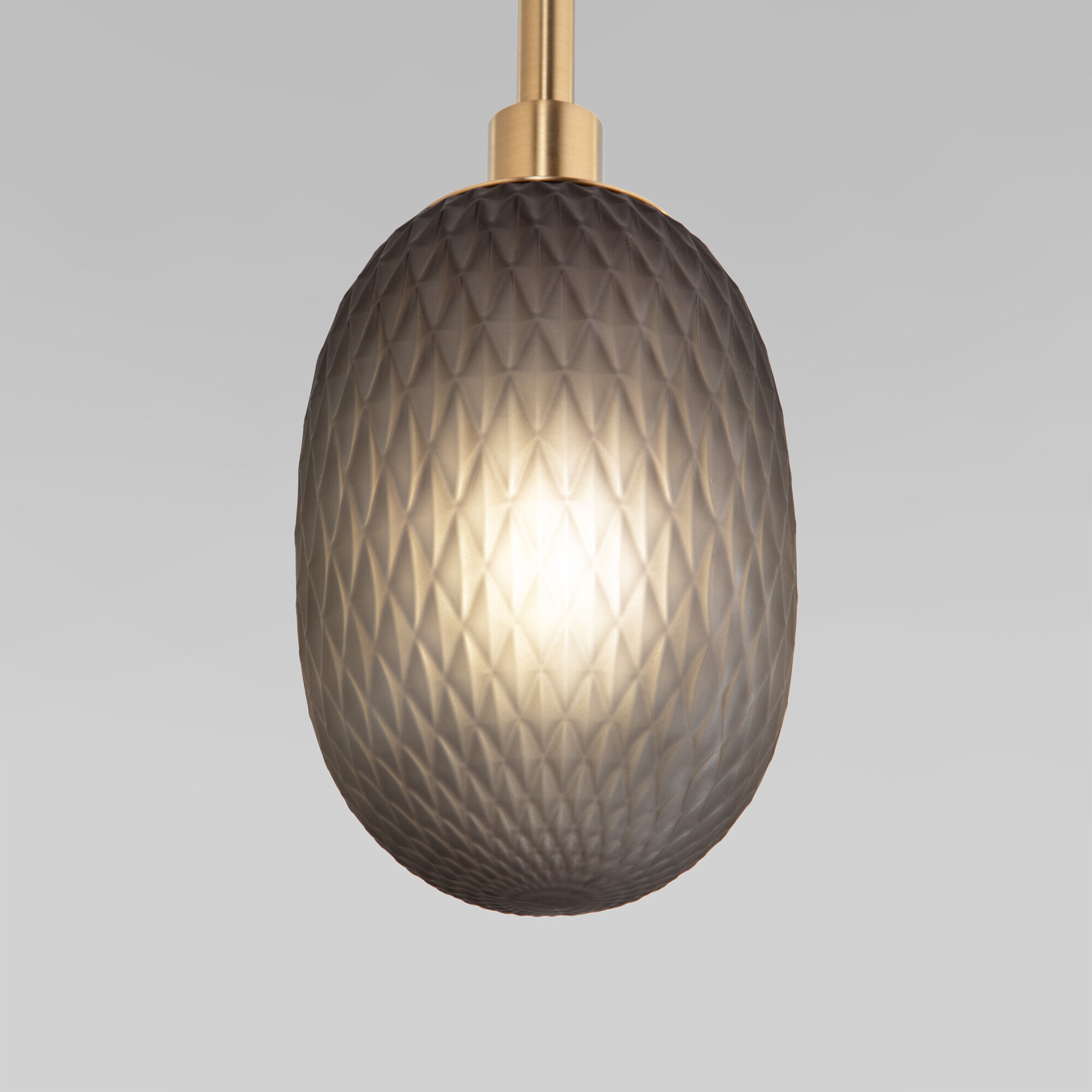 Люстра Eurosvet 50266 дымчатый/прозрачный/янтарный