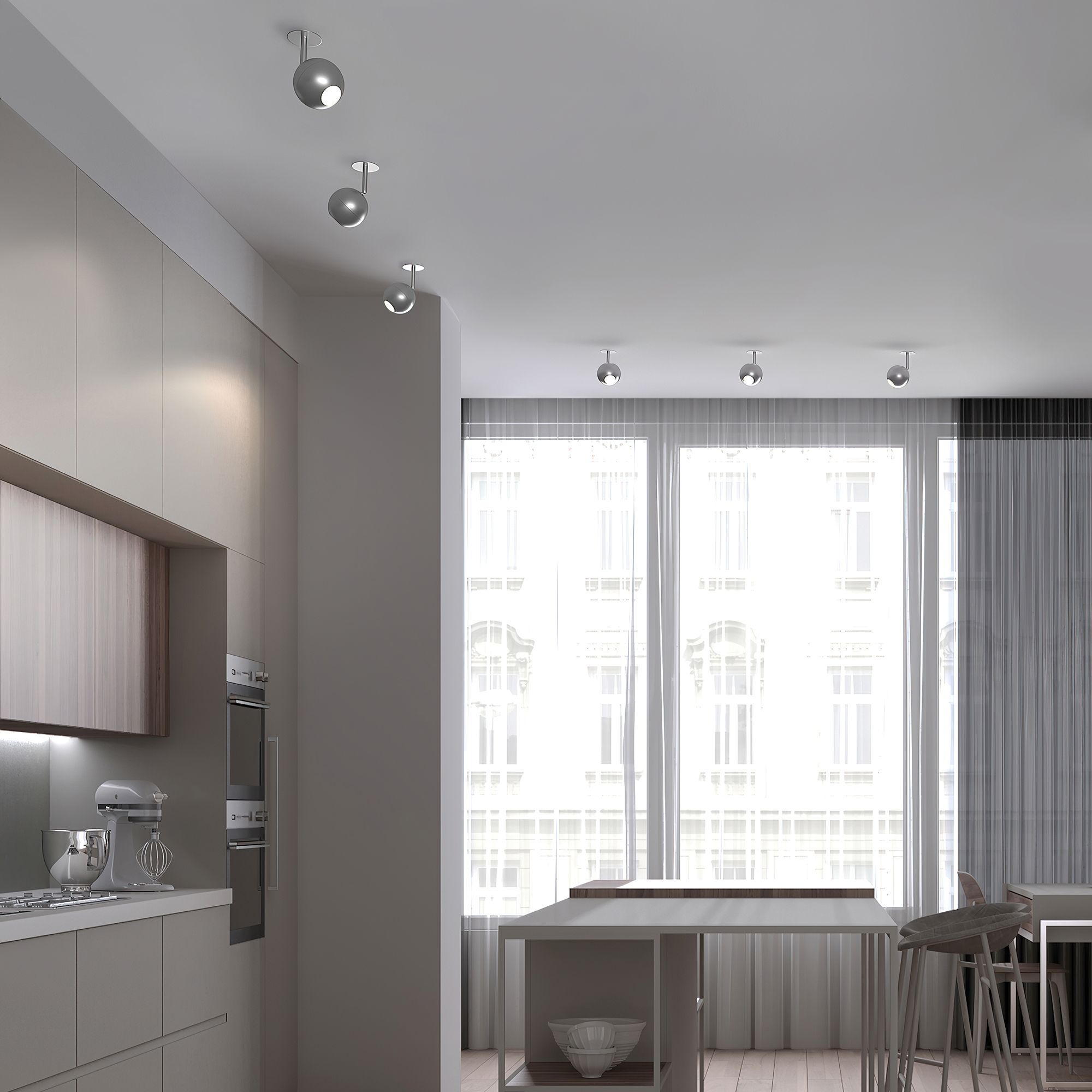 Светильник Elektrostandard 9926 LED 12W 4200K серебро