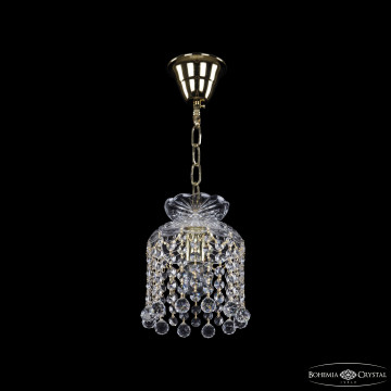 Подвесной светильник хрустальный 14781/15 G Balls Светильник одинарный Bohemia Ivele Crystal 14781/15 G Balls