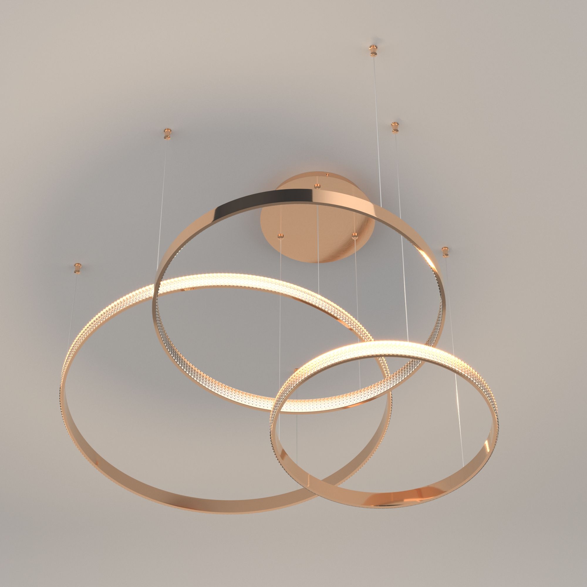 Люстра Eurosvet 90175/3 медный