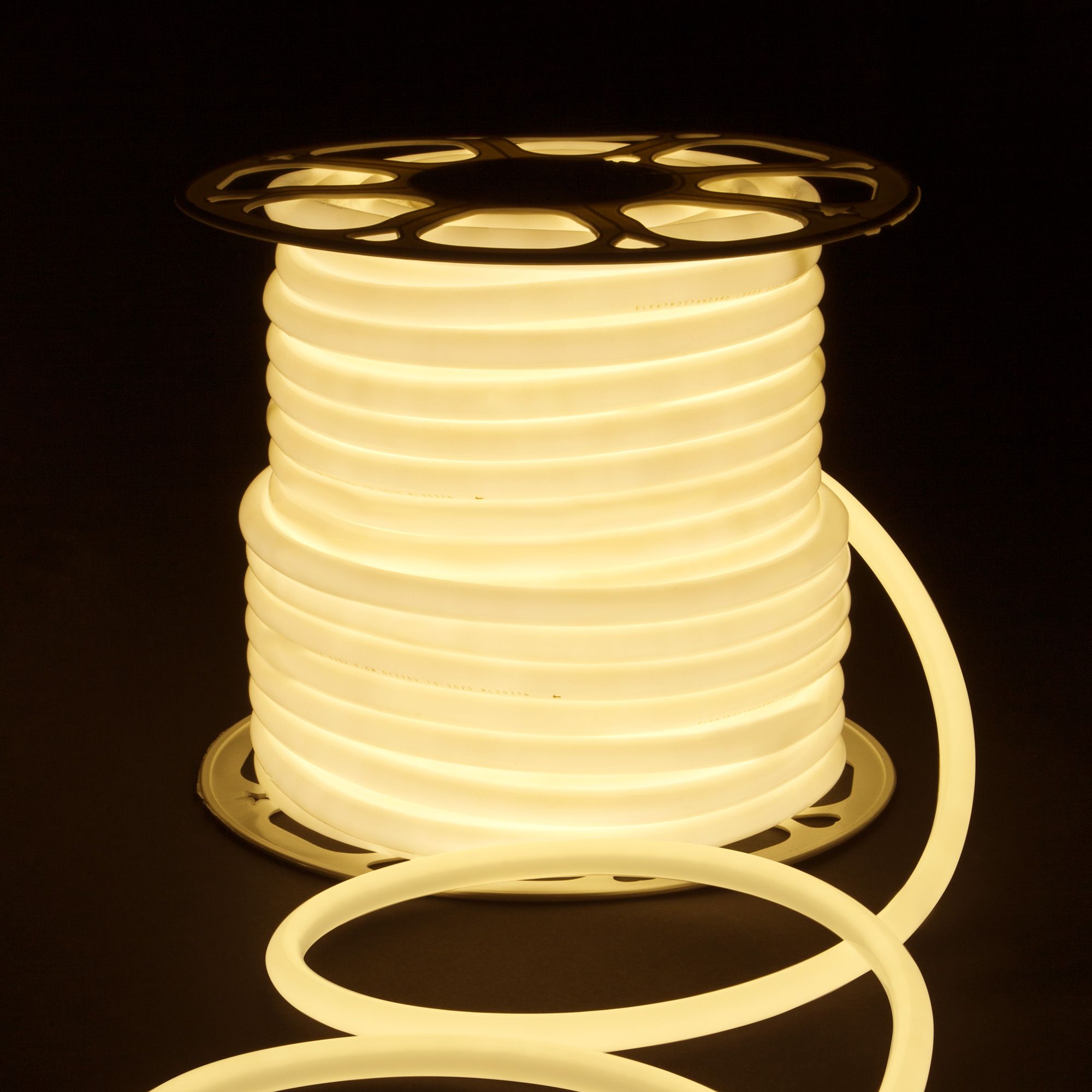 Уличный светильник Elektrostandard Гибкий неон 220V 9,6W 144Led 2835 IP67 круглый дневной белый, 50 м