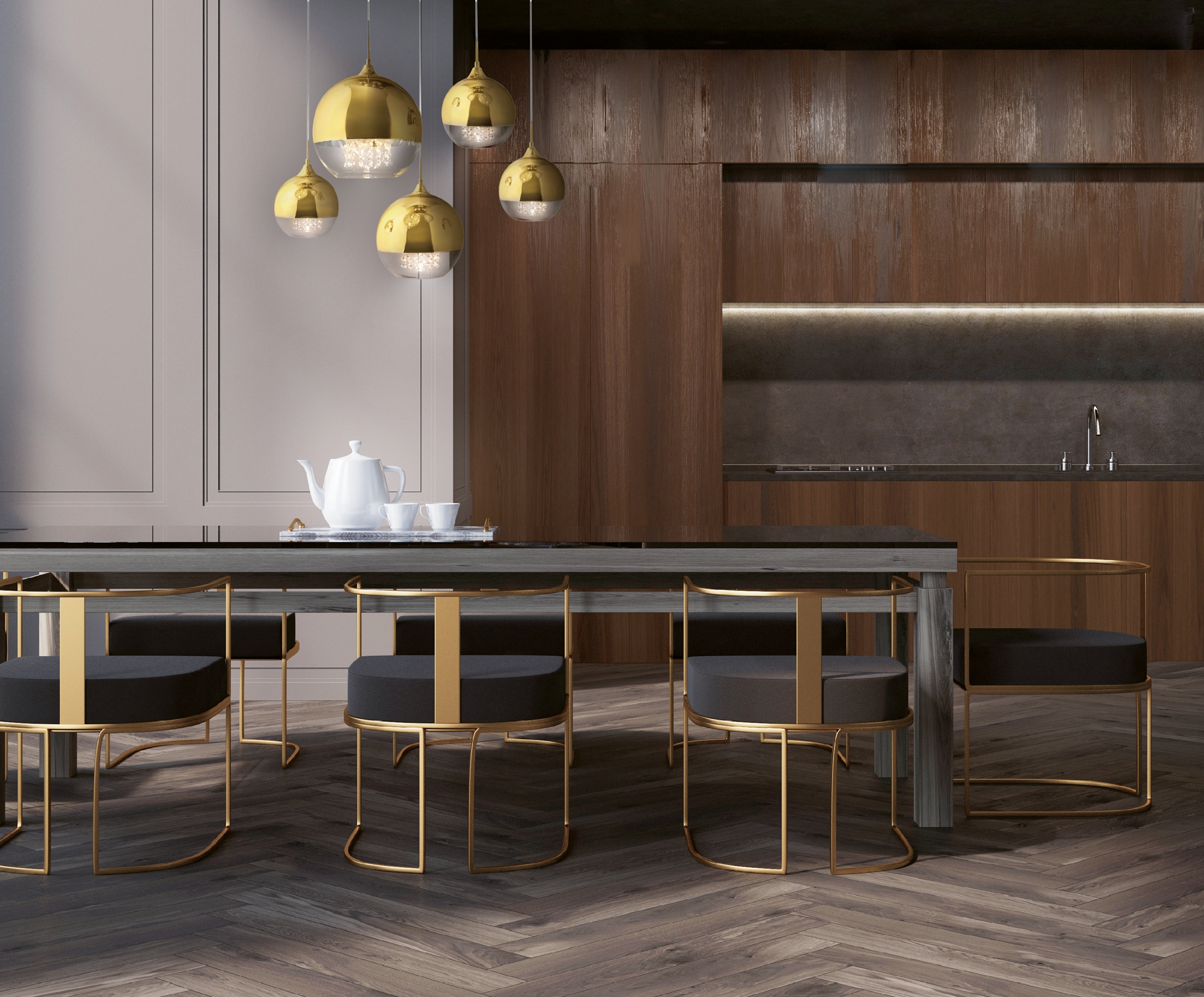 Светильник Maytoni P140-PL-170-5-G