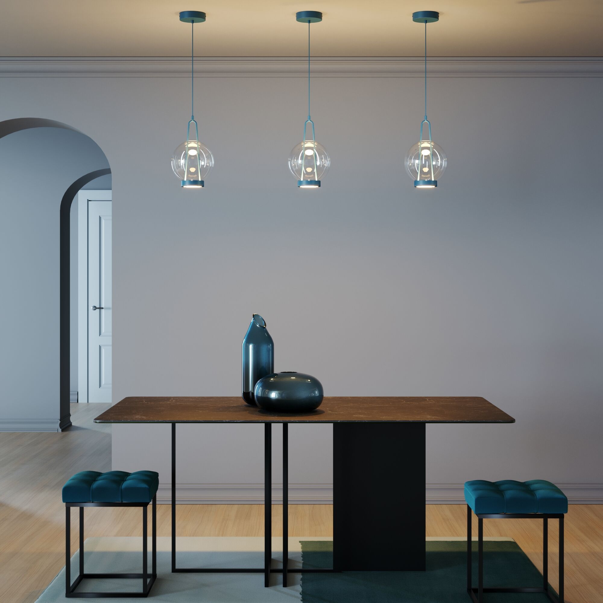 Светильник Eurosvet 50267/1 LED синий