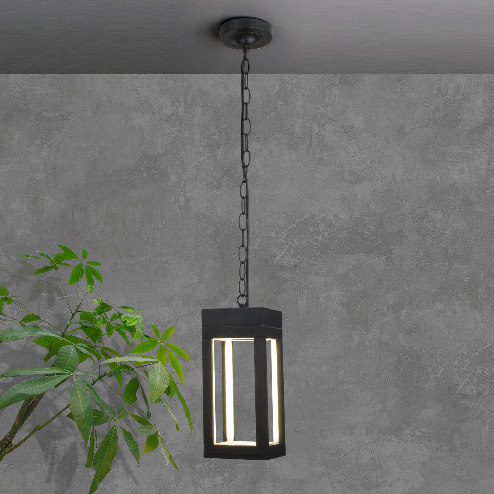 Уличный светильник Elektrostandard 1528 TECHNO LED черный