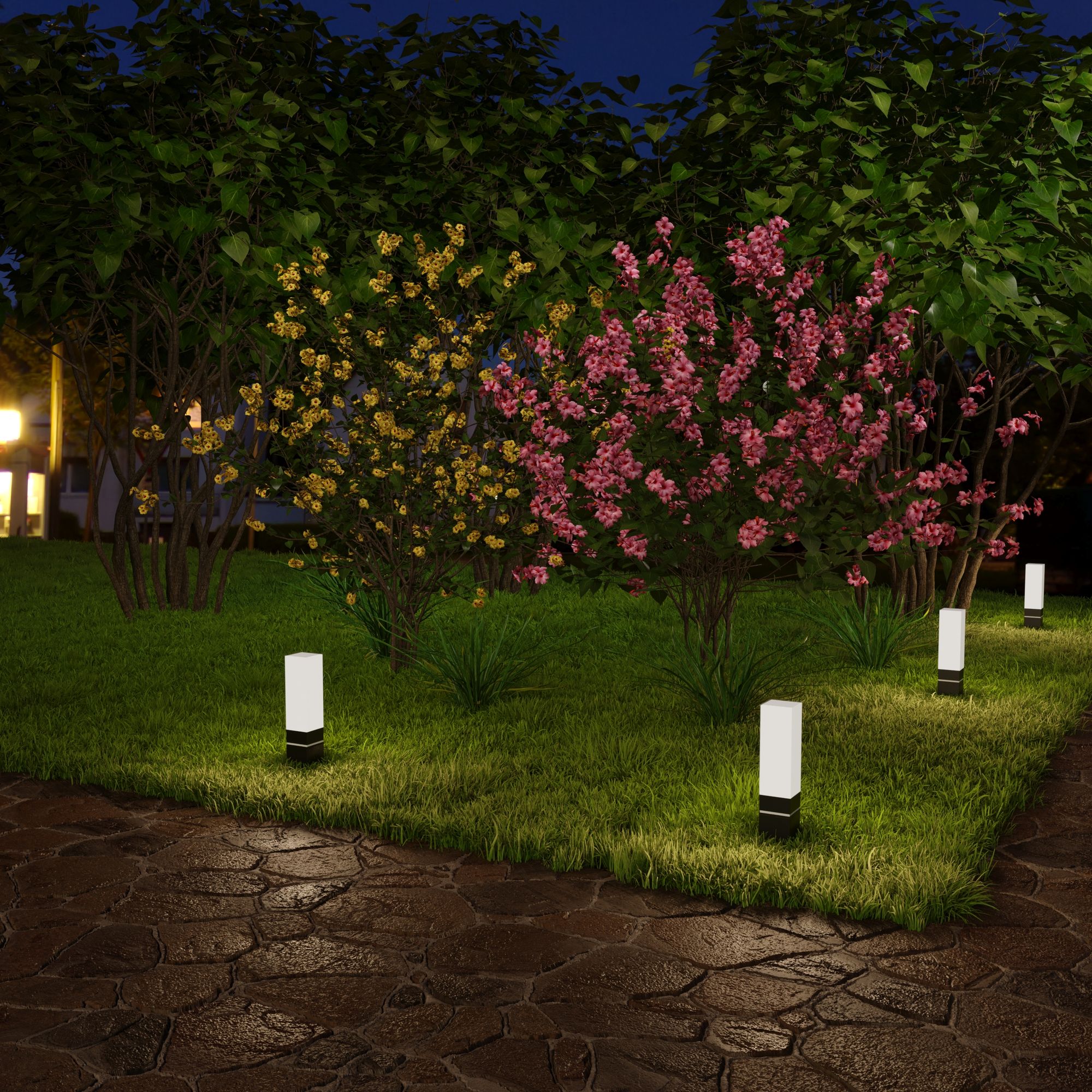 Уличный светильник на столбе Elektrostandard 1536 TECHNO LED