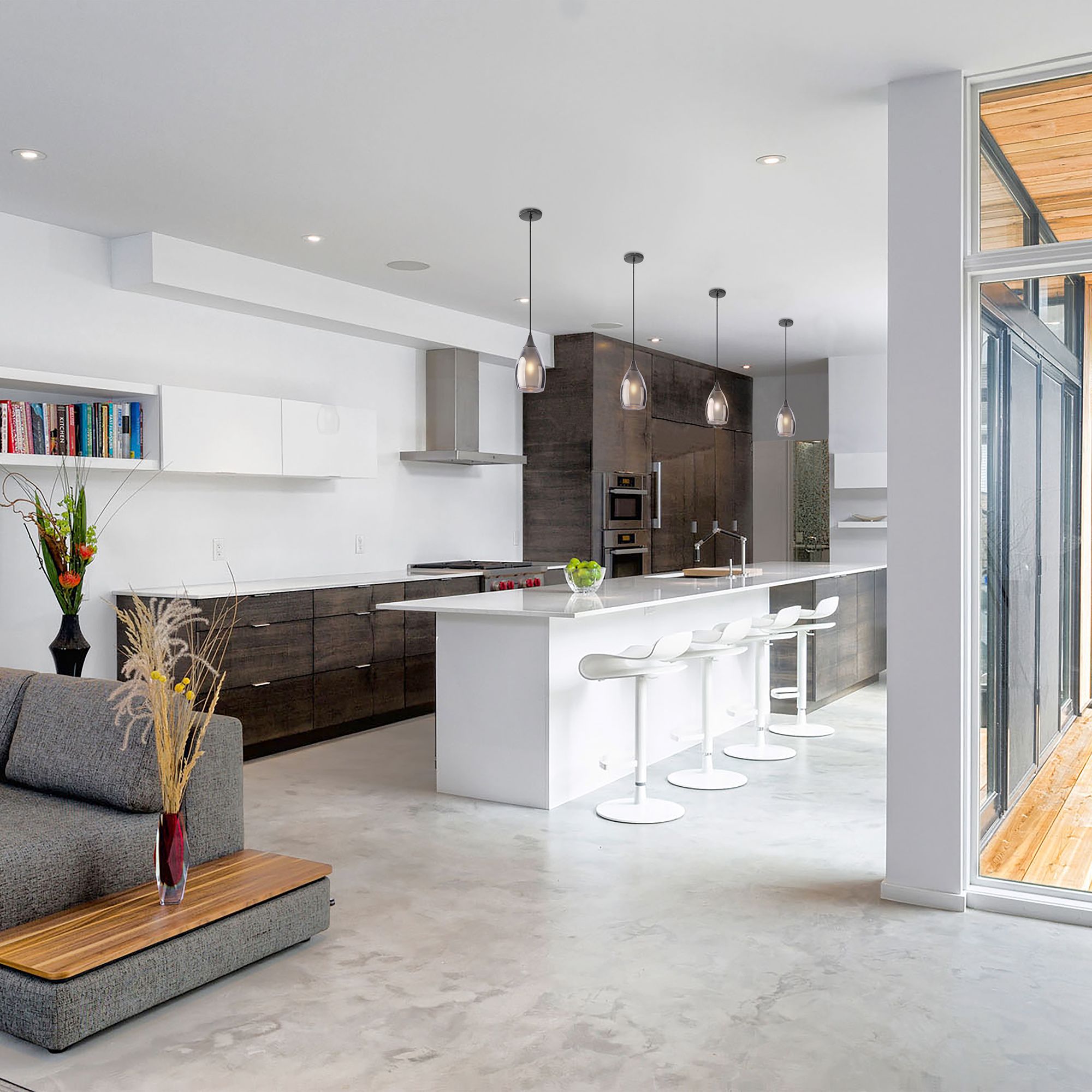 Люстра одинарный Eurosvet 50085/1 черный жемчуг