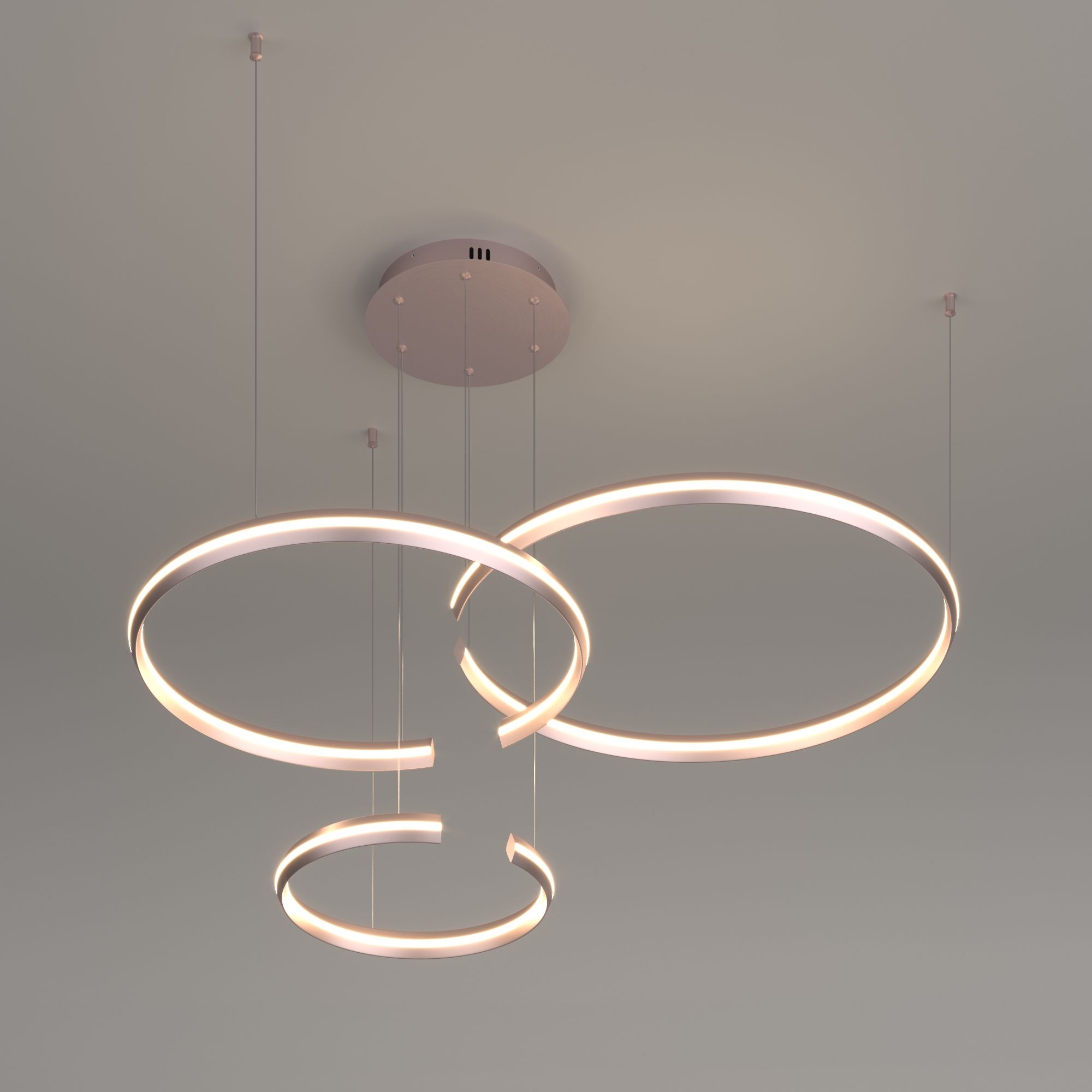 Люстра Eurosvet 90180/3 сатин-никель