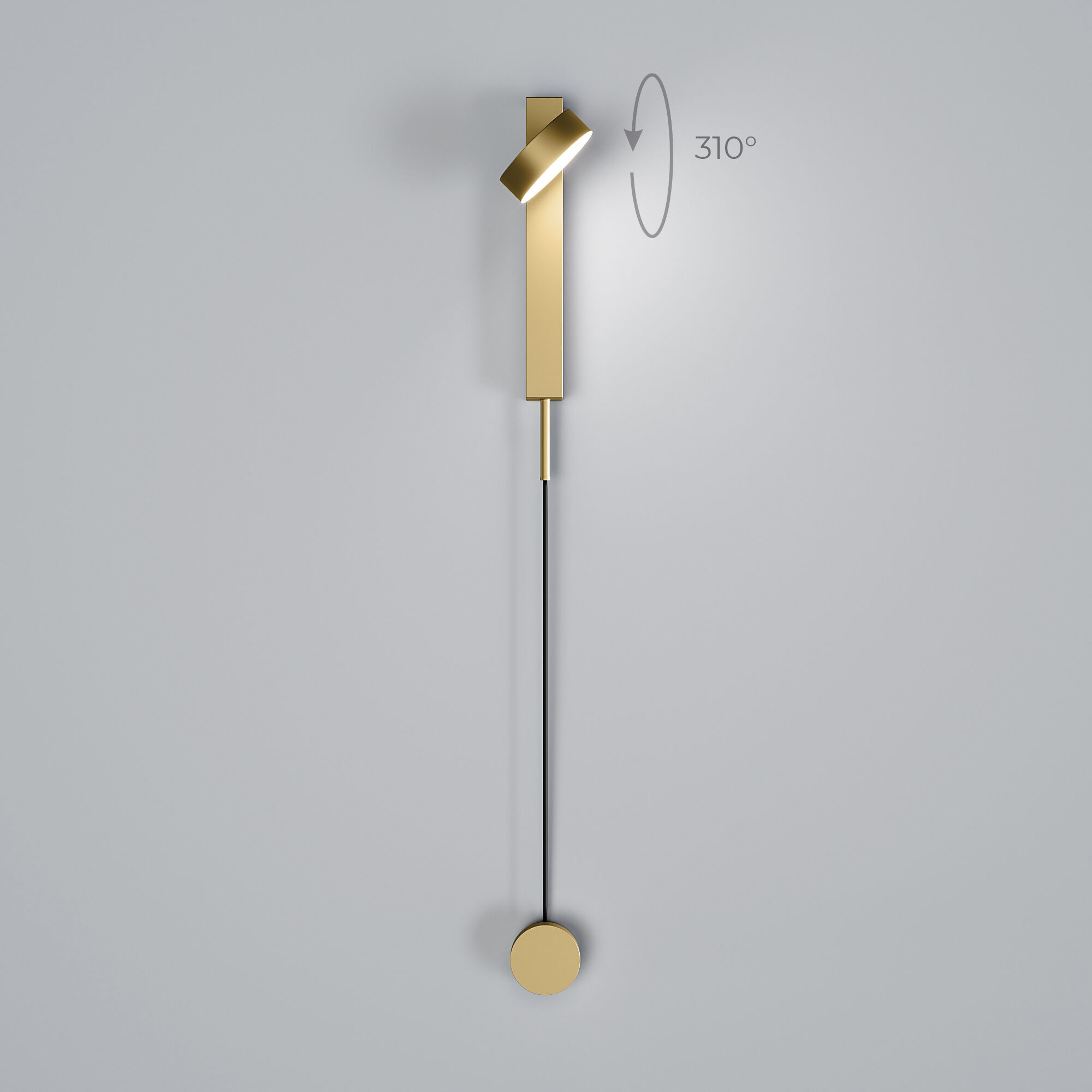 Интерьерная подсветка Elektrostandard 40112/LED латунь