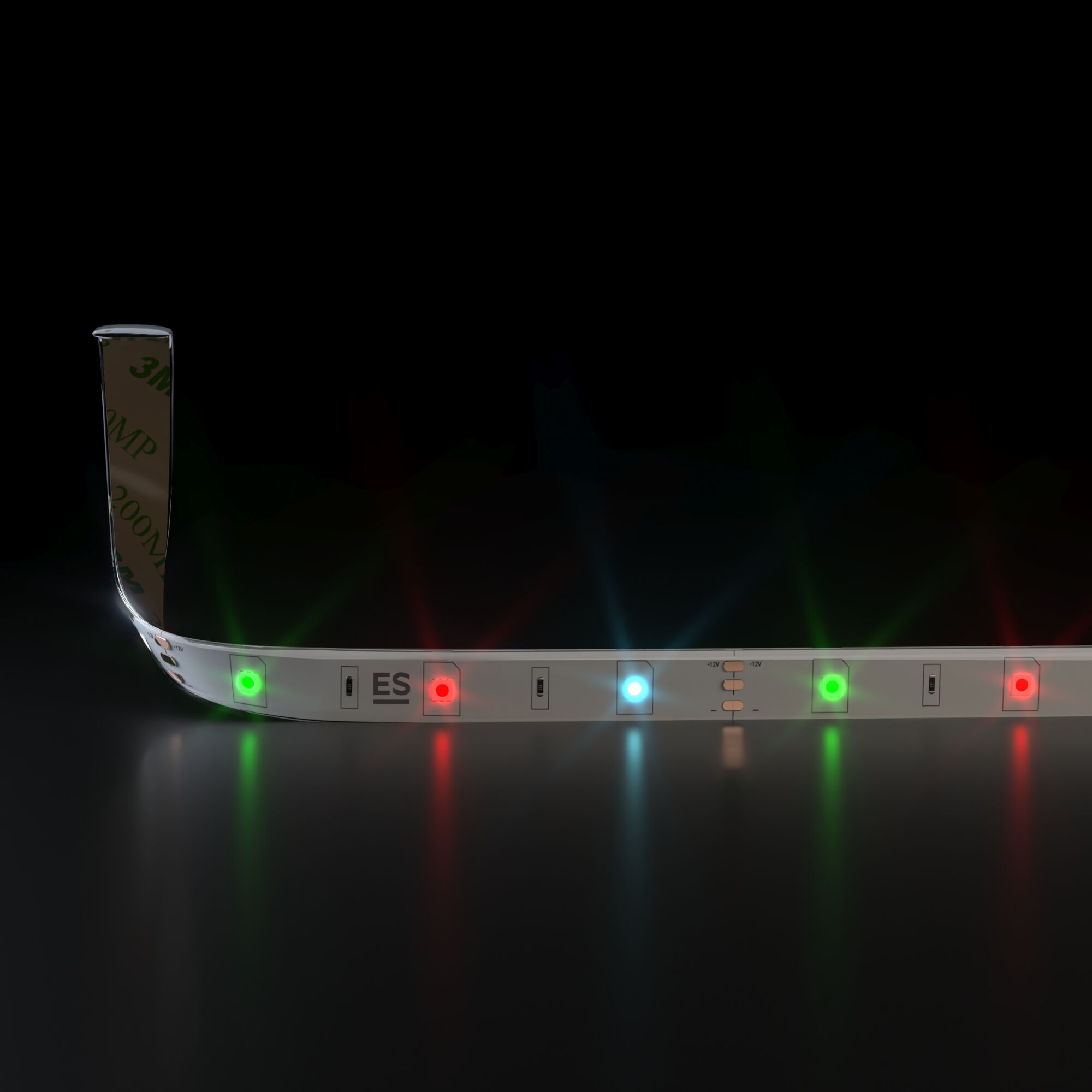 Светодиодная лента уличная Elektrostandard Лента светодиодная 12V 7,2W 30Led 5050 IP65 RGB, 5м