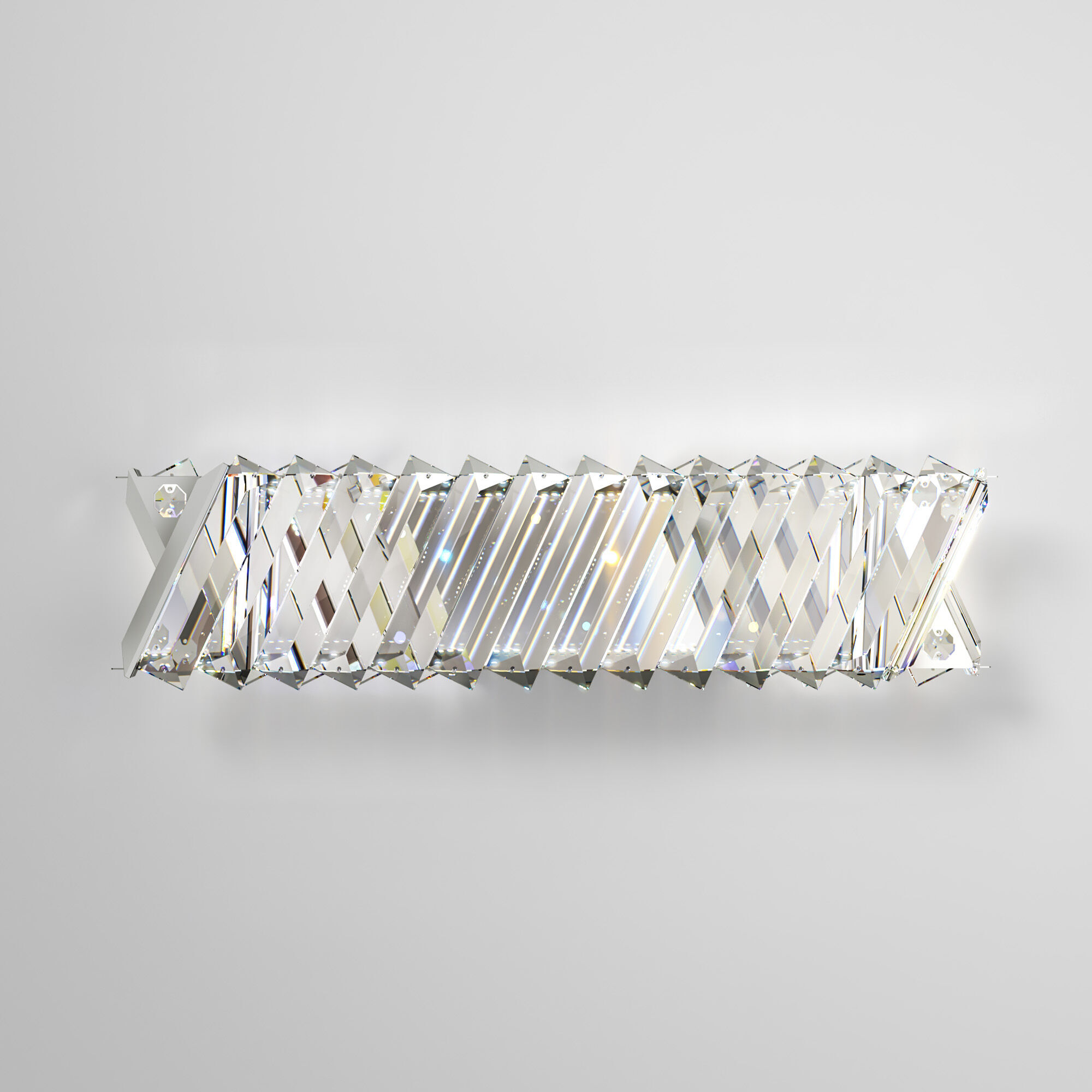 Eurosvet 101005 LED никель хрусталь Strotskis