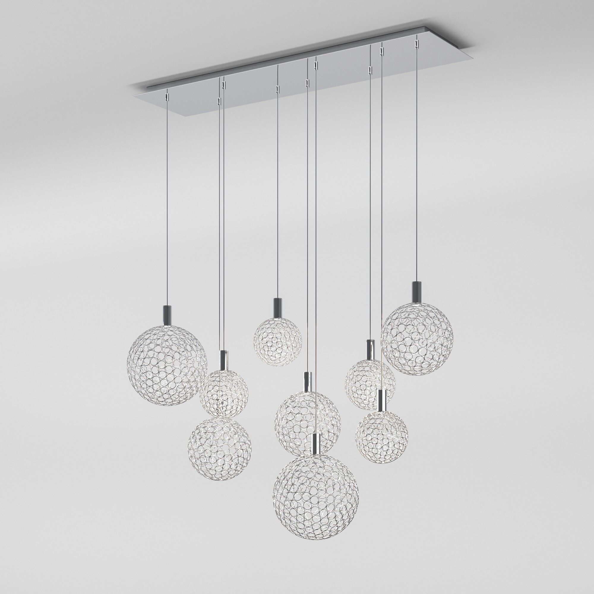 Люстра Eurosvet 90353/9 хром