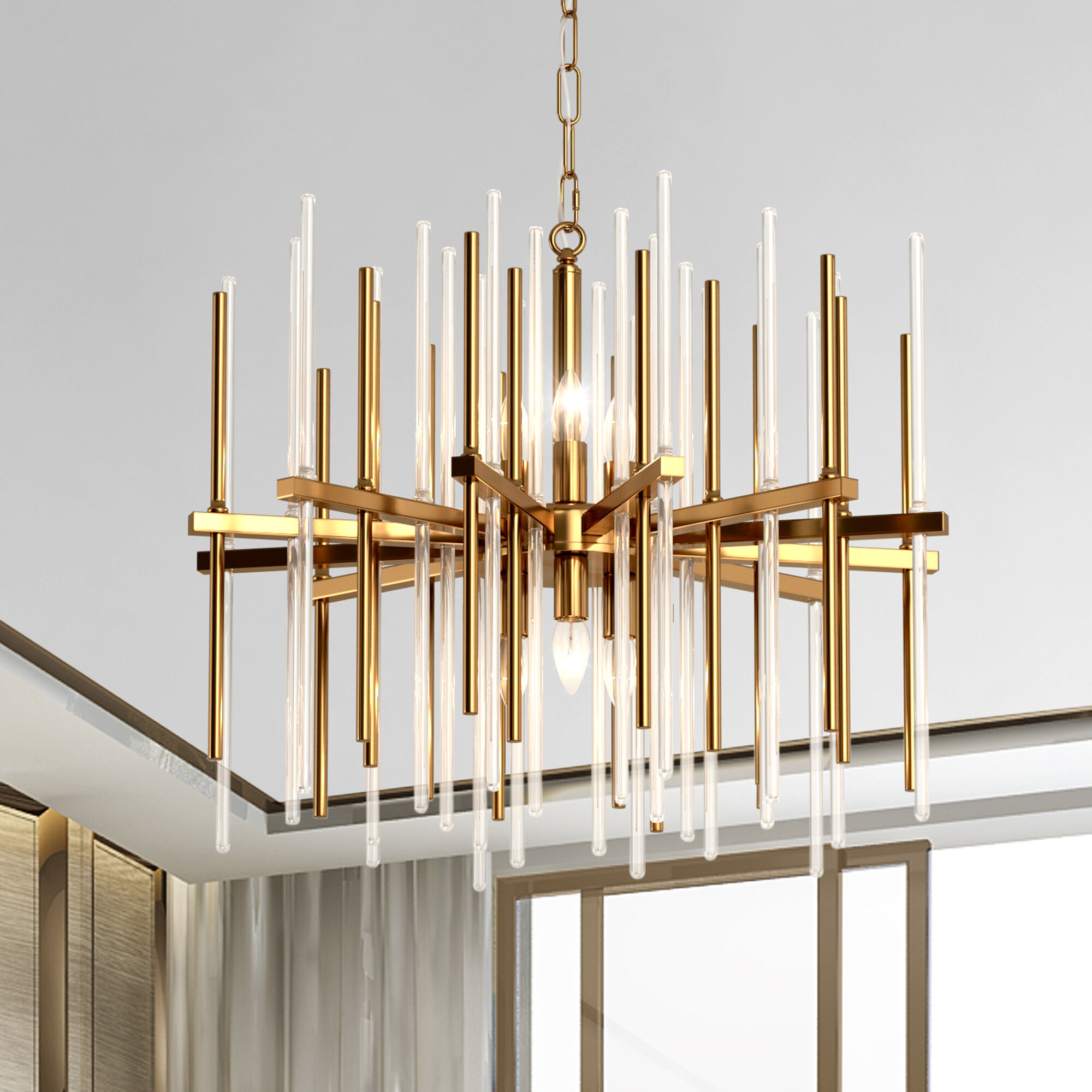 Люстра Bogate's 356/6 латунь