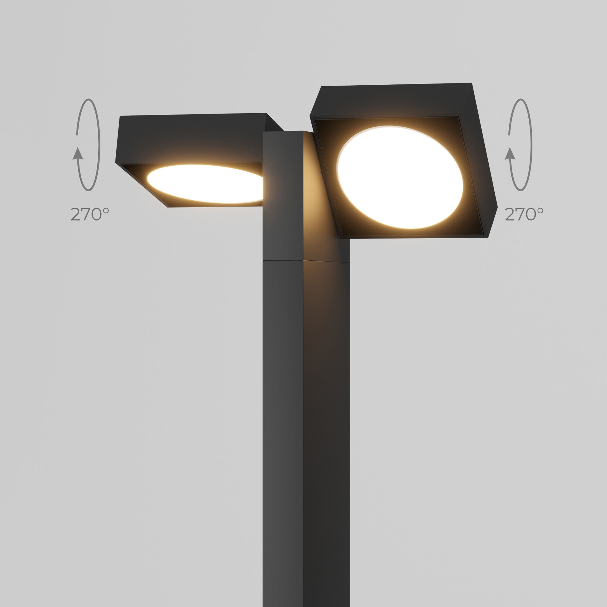 Уличный светильник Elektrostandard 35170/F черный