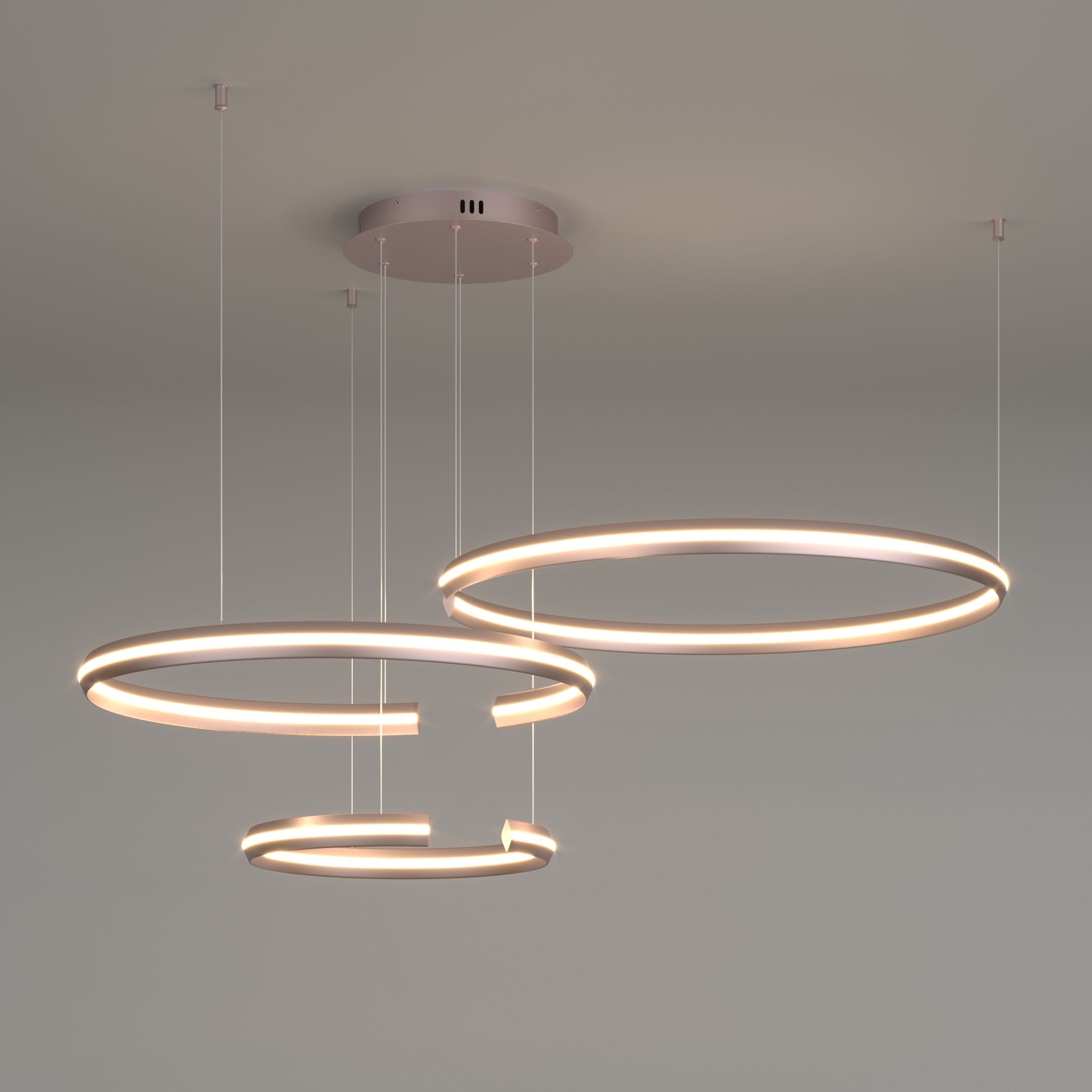 Люстра Eurosvet 90180/3 сатин-никель