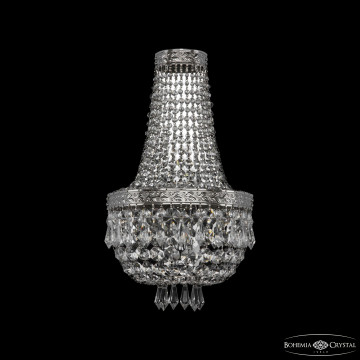 Бра хрустальные 19271B/H2/20IV Ni Бра на 2 лампы Bohemia Ivele Crystal 19271B/H2/20IV Ni