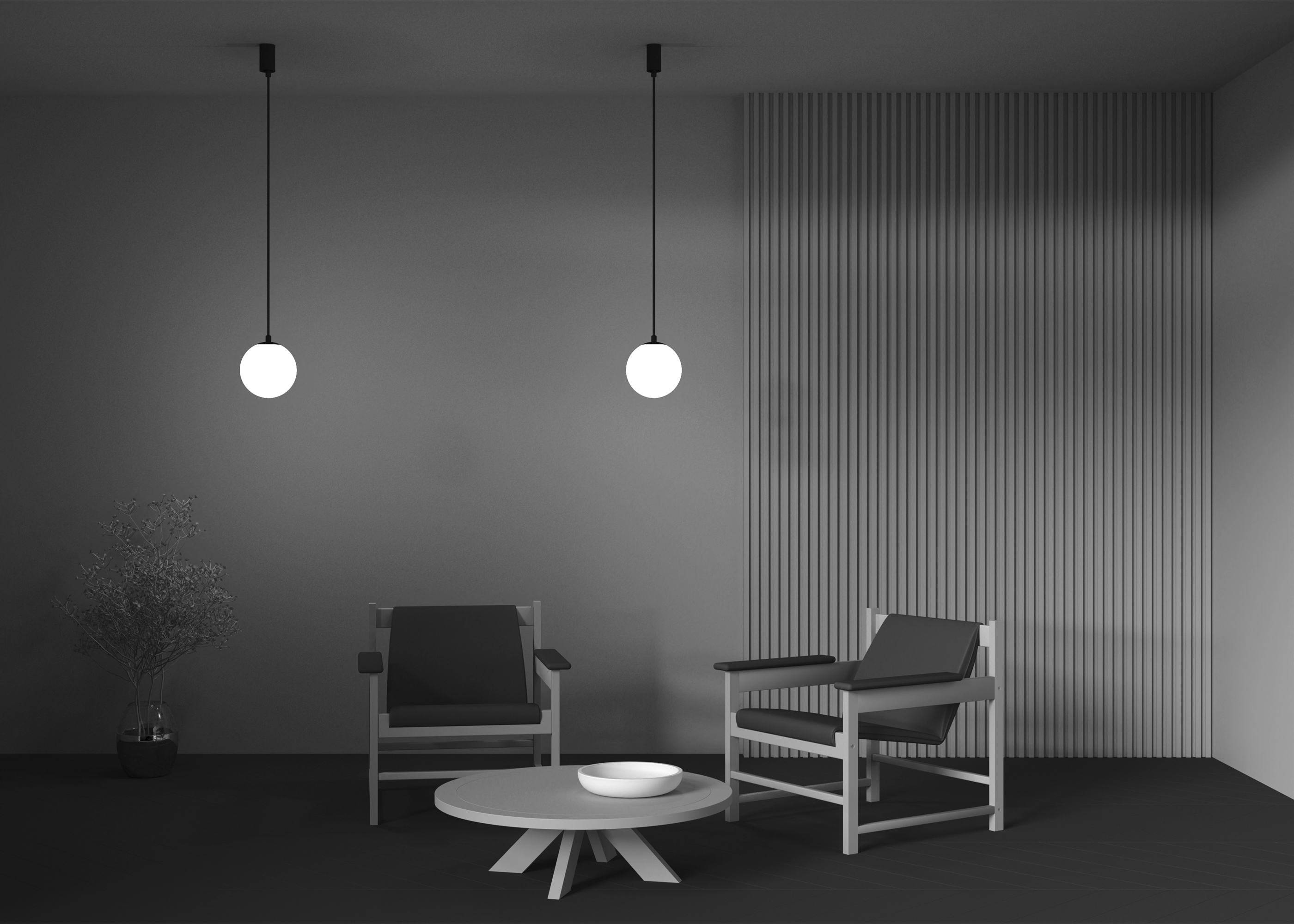 Светильник Maytoni P039PL-5W4K-20-B