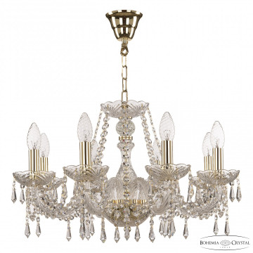 Люстра хрустальная 104/8/195 G Bohemia Ivele Crystal Люстра Bohemia Ivele Crystal 104/8/195 G