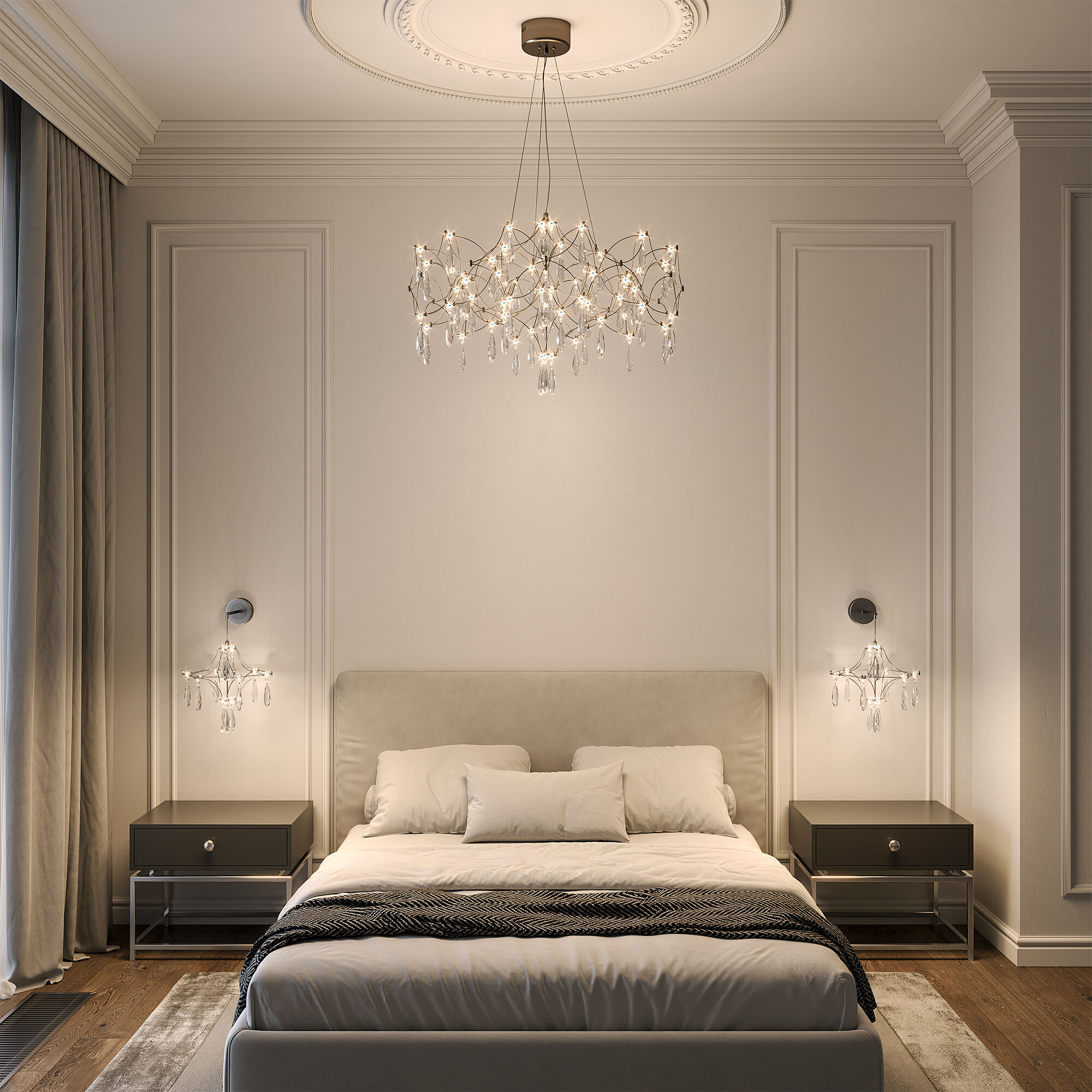 Светильник Bogate's 442/1 хром