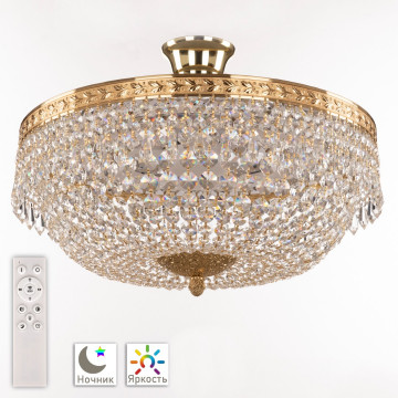 Люстра светодиодная хрустальная 19011/45IV/LED-DIM G Bohemia Ivele Crystal Люстра Bohemia Ivele Crystal 19011/45IV/LED-DIM G