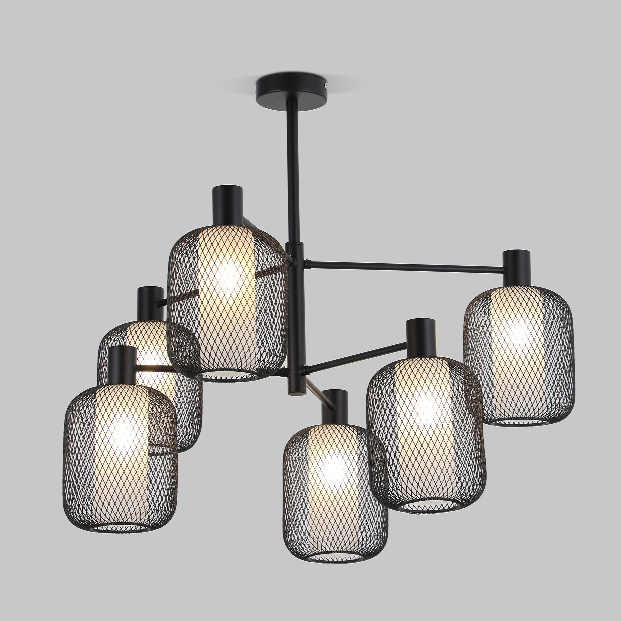 Люстра Eurosvet 30191/6 черный