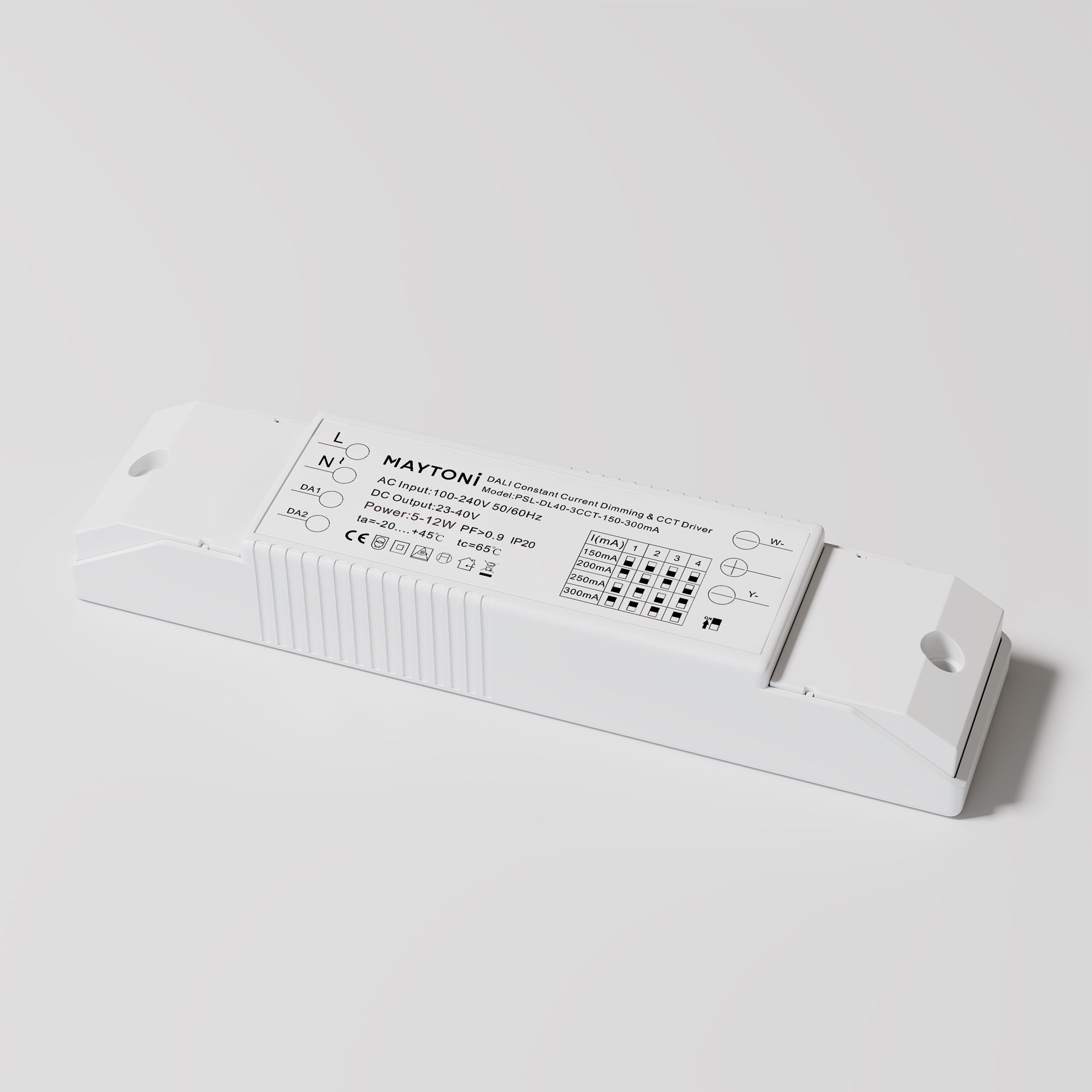 Lighting control PSL-DL40-3CCT-150-300mA