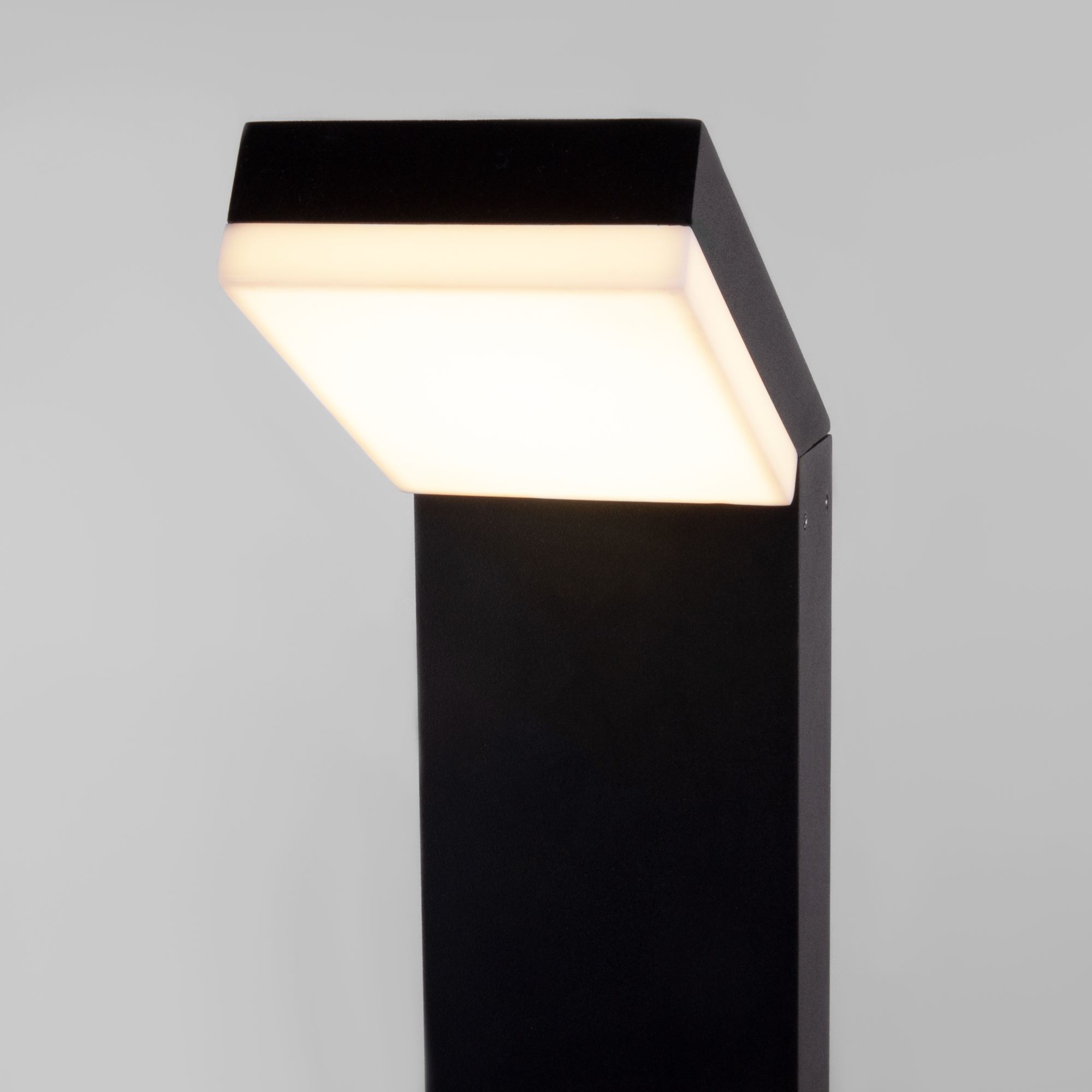 Уличный светильник на столбе Elektrostandard 1542 TECHNO LED черный