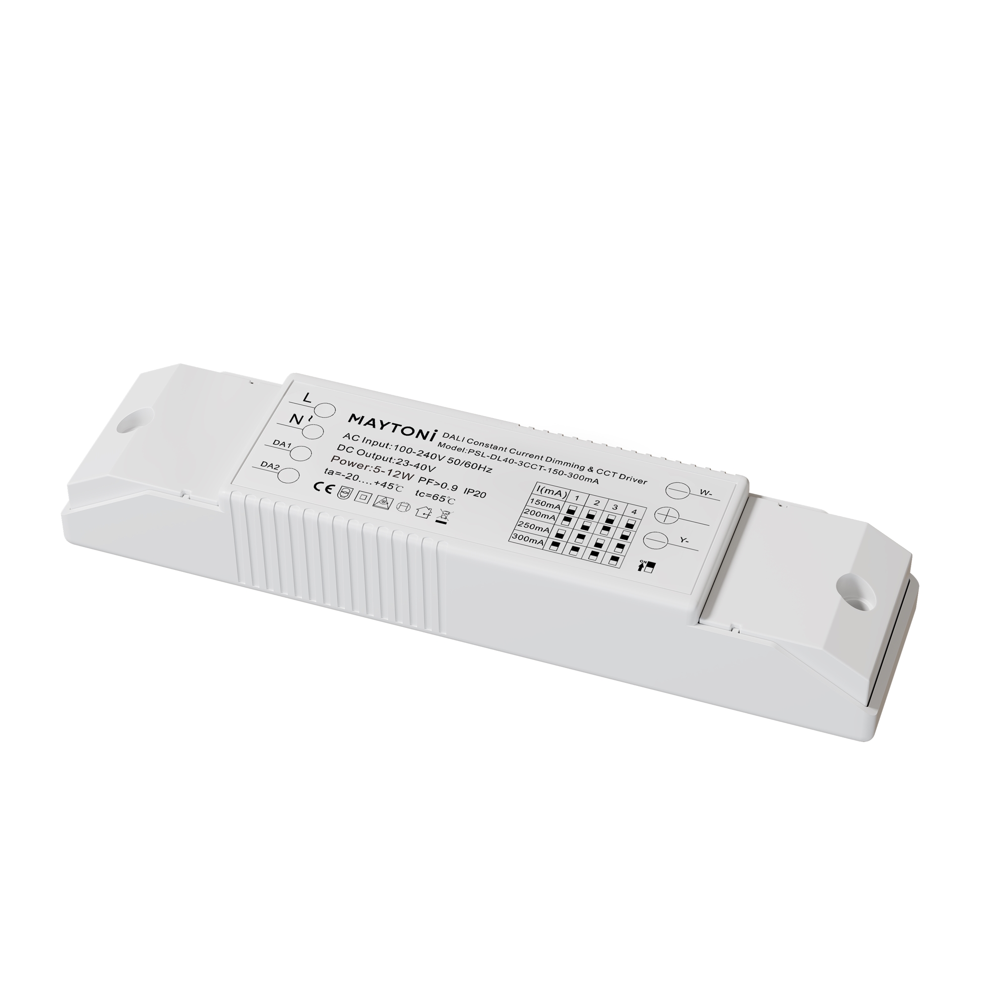 Lighting control PSL-DL40-3CCT-150-300mA