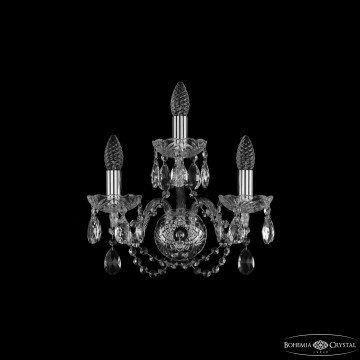 Бра хрустальные 1402B/2+1/141 Ni Bohemia Ivele Crystal Бра Bohemia Ivele Crystal 1402B/2+1/141 Ni
