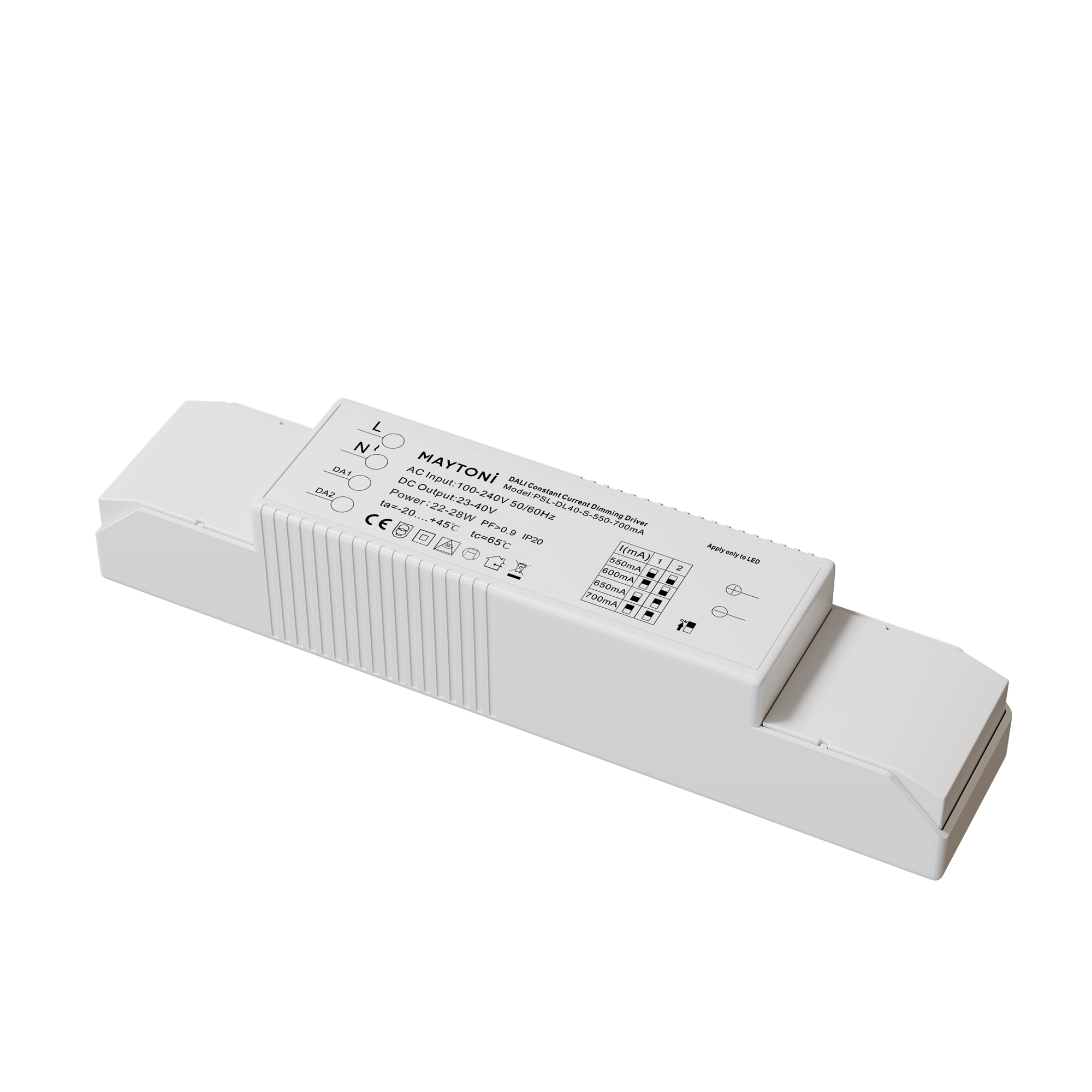 Lighting control PSL-DL40-S-550-700mA