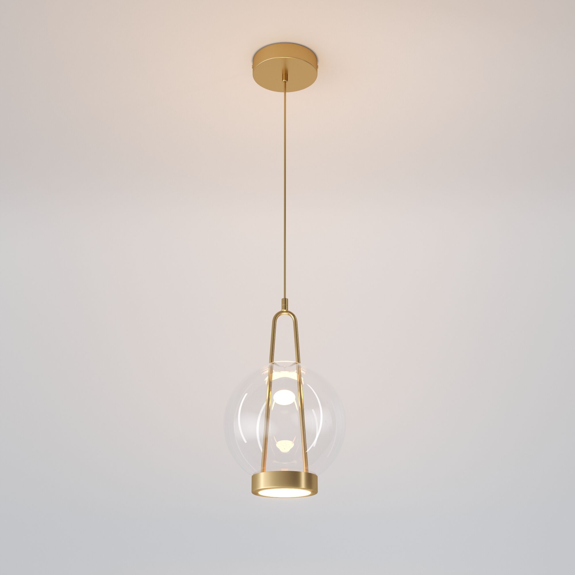 Светильник Eurosvet 50267/1 LED латунь