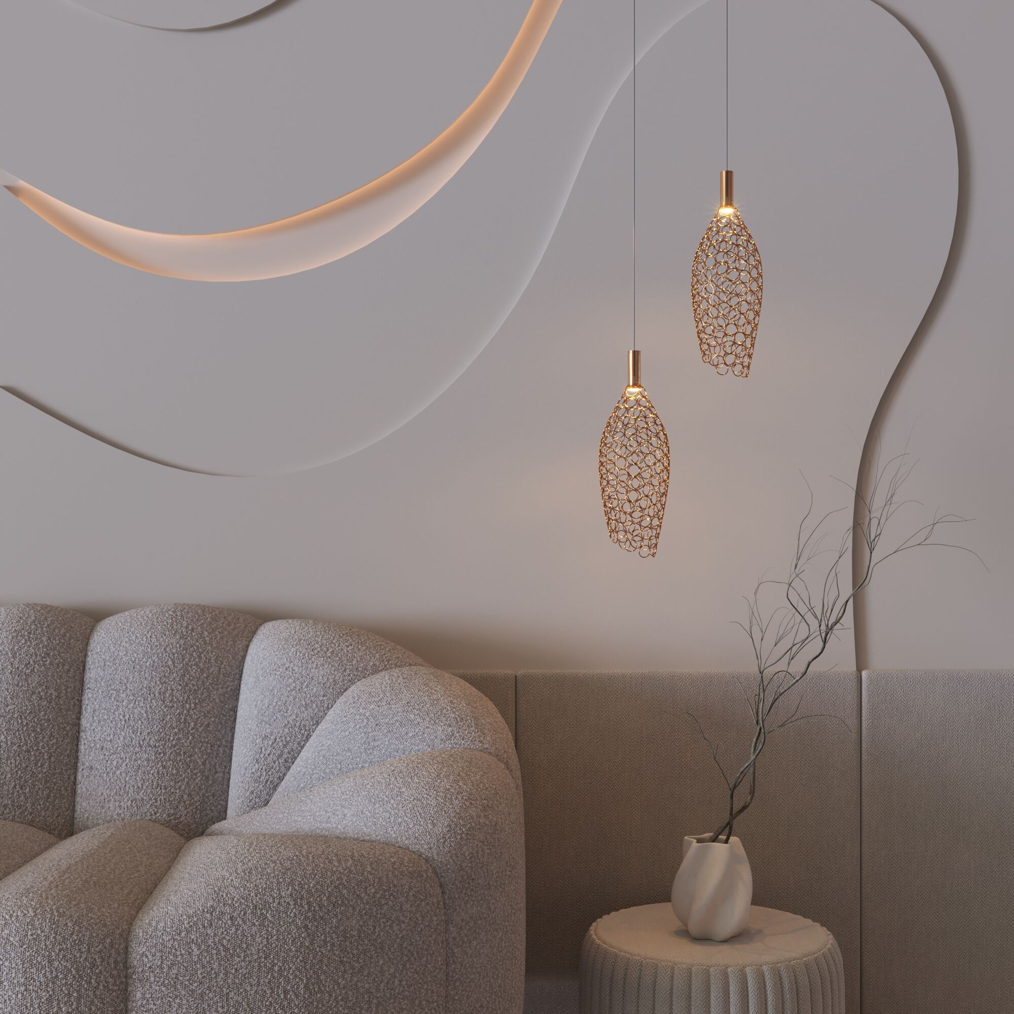 Люстра Eurosvet 90380/1 золото