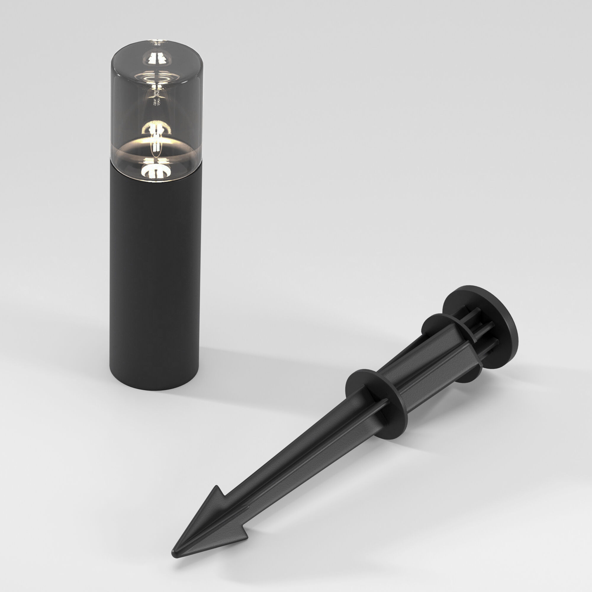 Уличный светильник Elektrostandard 35166/S черный