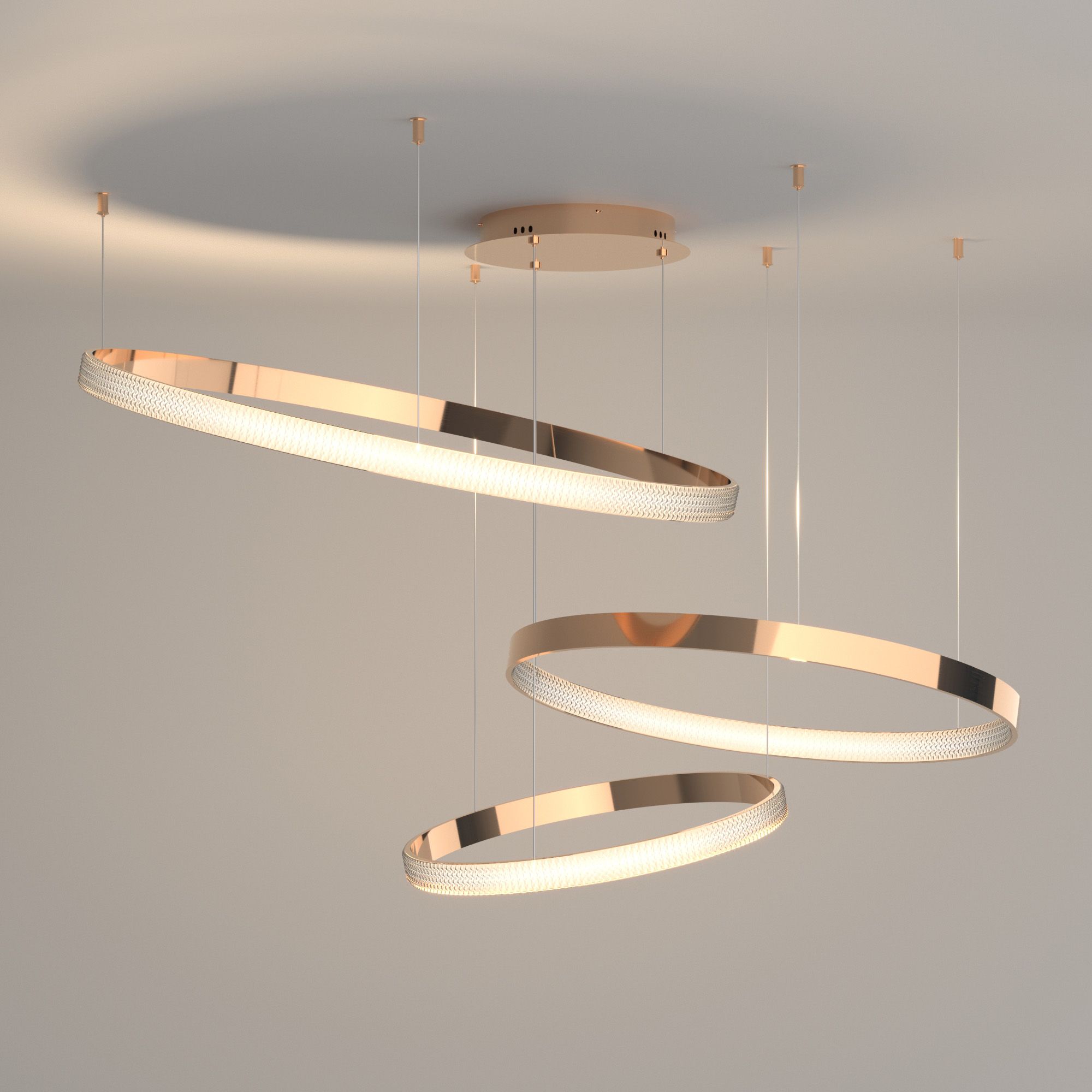 Люстра Eurosvet 90175/3 медный