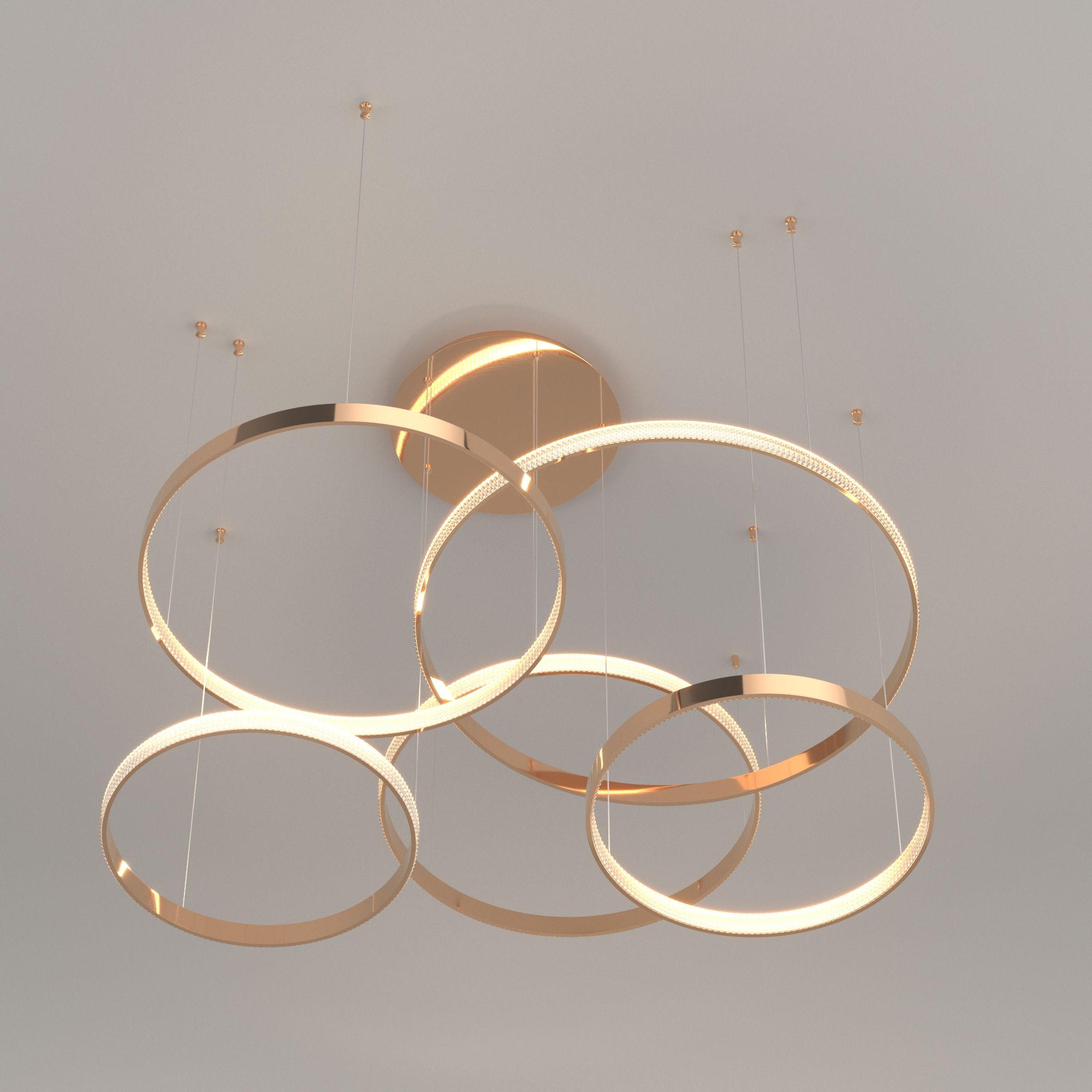 Люстра Eurosvet 90175/5 медный