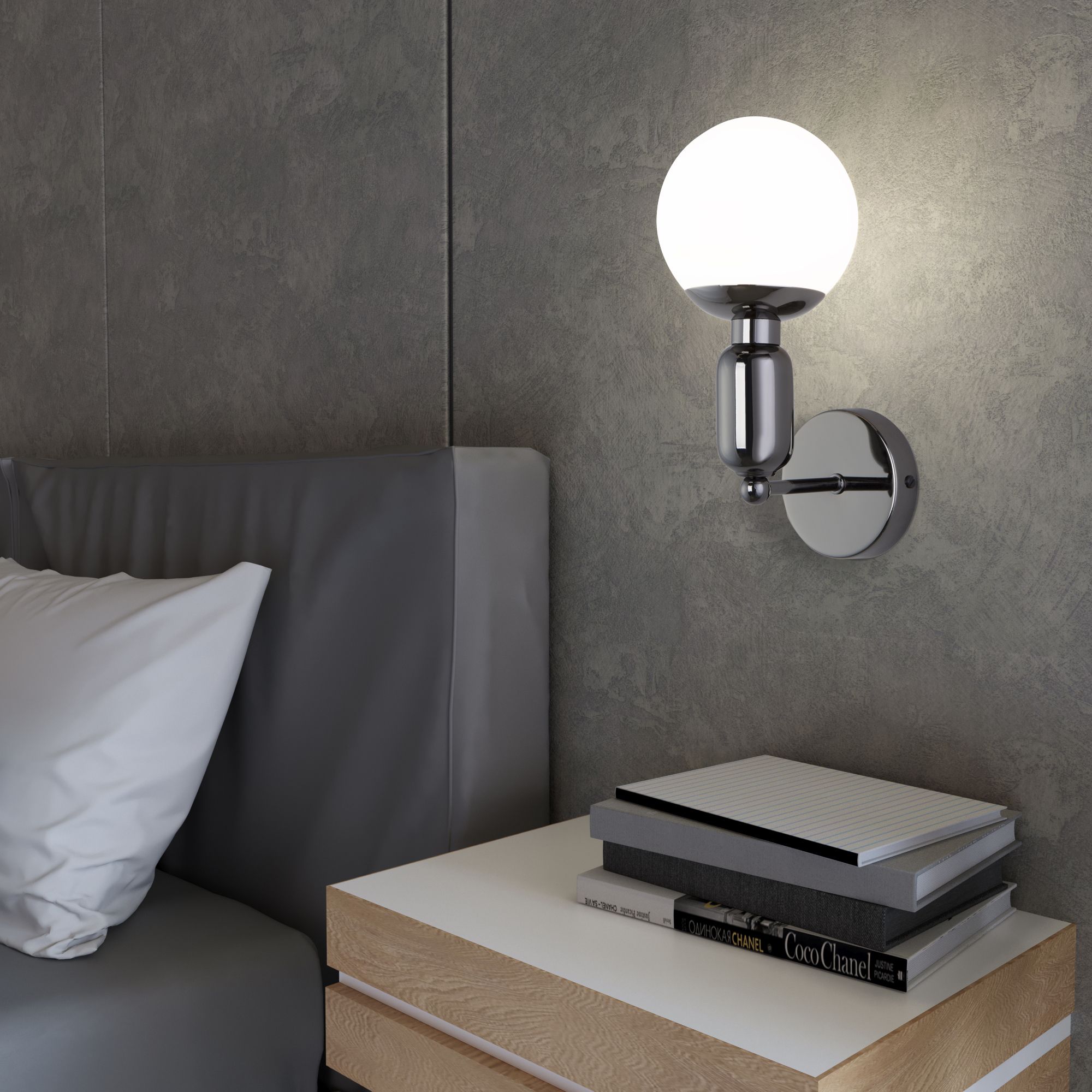 Светильник Eurosvet 50251/1 черный жемчуг