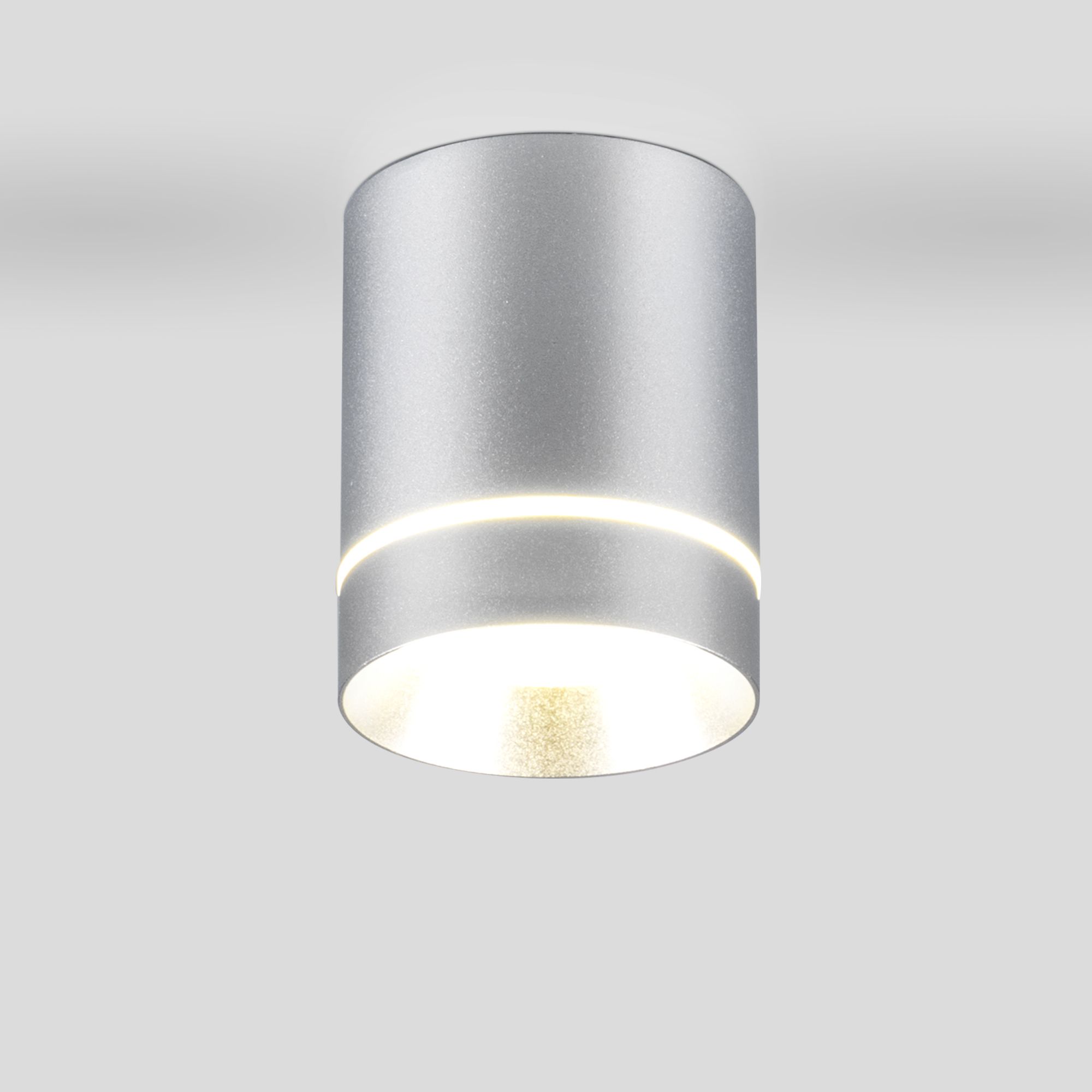 Светильник накладной Elektrostandard DLR021 9W 4200K хром матовый