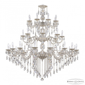 Люстра с хрустальными подвесками AL78104/16+8+8/550/3d B WMG Bohemia Ivele Crystal Люстра Bohemia Ivele Crystal AL78104/16+8+8/550/3d B WMG
