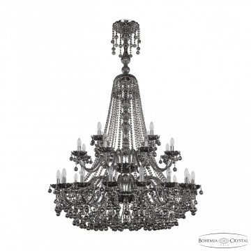 Люстра хрустальная 1409/16+8+4/400/XL-164/2d Ni M731 Люстра подвесная Bohemia Ivele Crystal 1409/16+8+4/400/XL-164/2d Ni M731