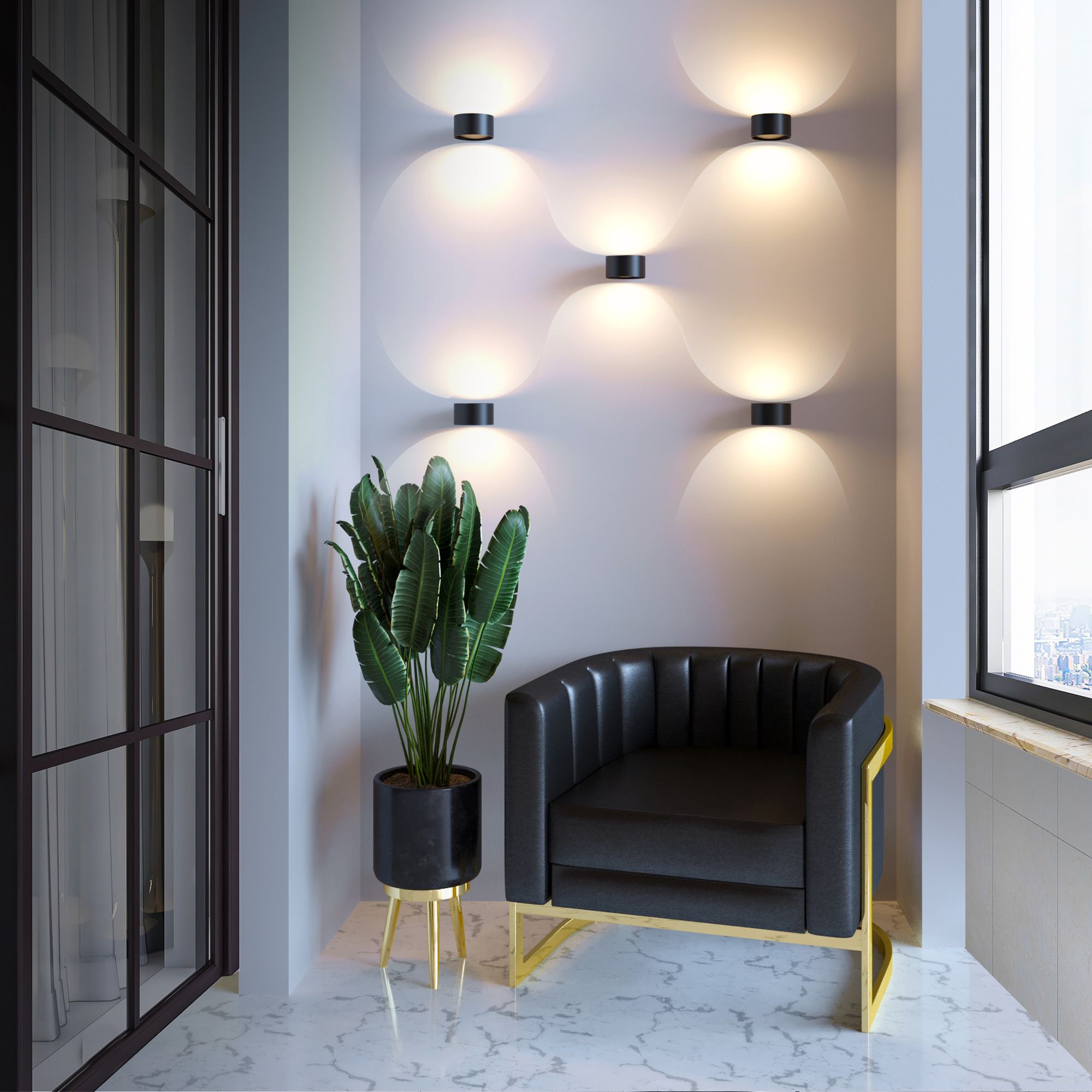 Интерьерная подсветка светодиодное Elektrostandard MRL LED 1045 чёрный