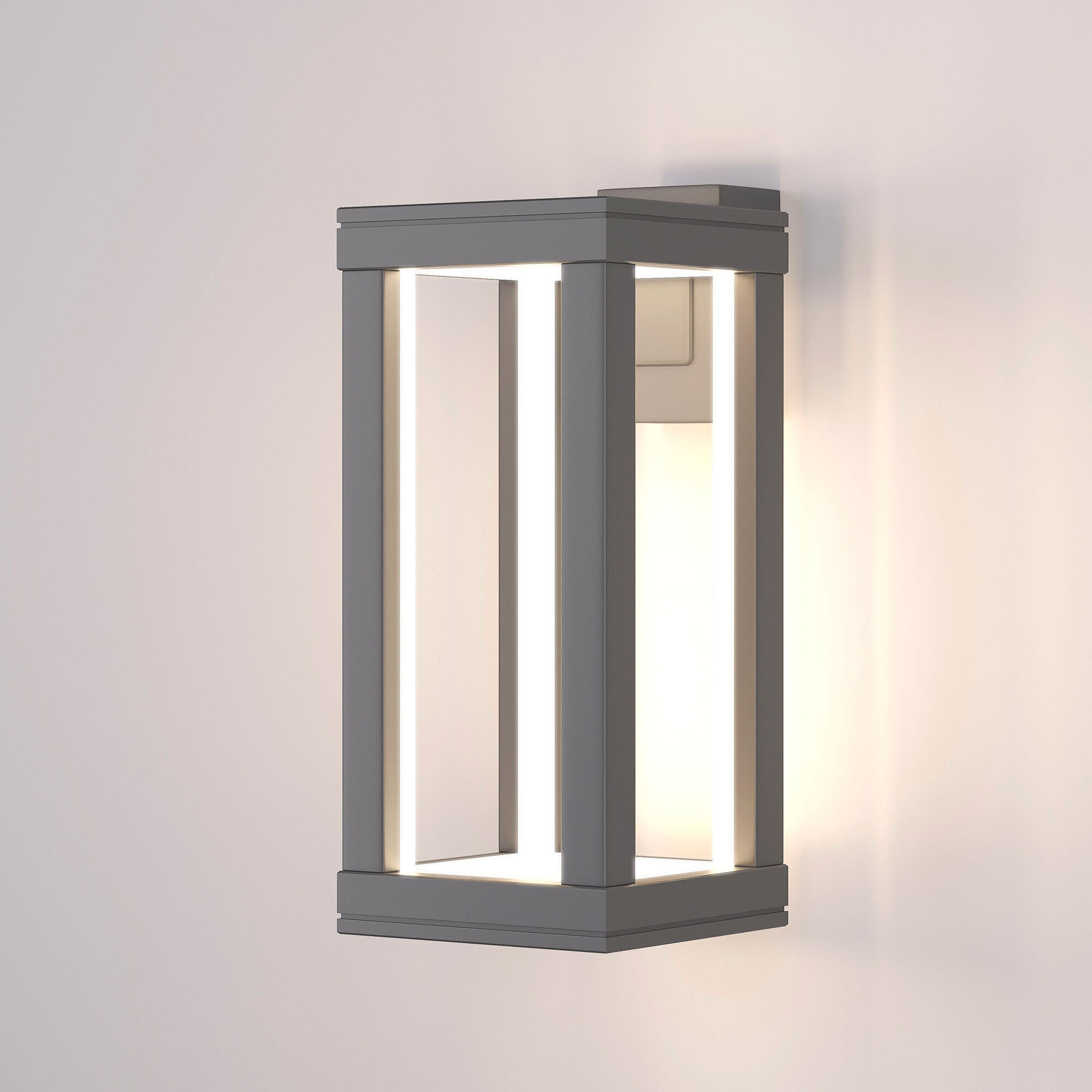 Уличный светильник настенный Elektrostandard 1527 TECHNO LED серый