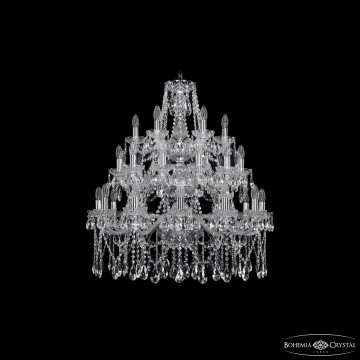 Люстра хрустальная 1413/12+12+6/300/3d Ni Bohemia Ivele Crystal Люстра Bohemia Ivele Crystal 1413/12+12+6/300/3d Ni
