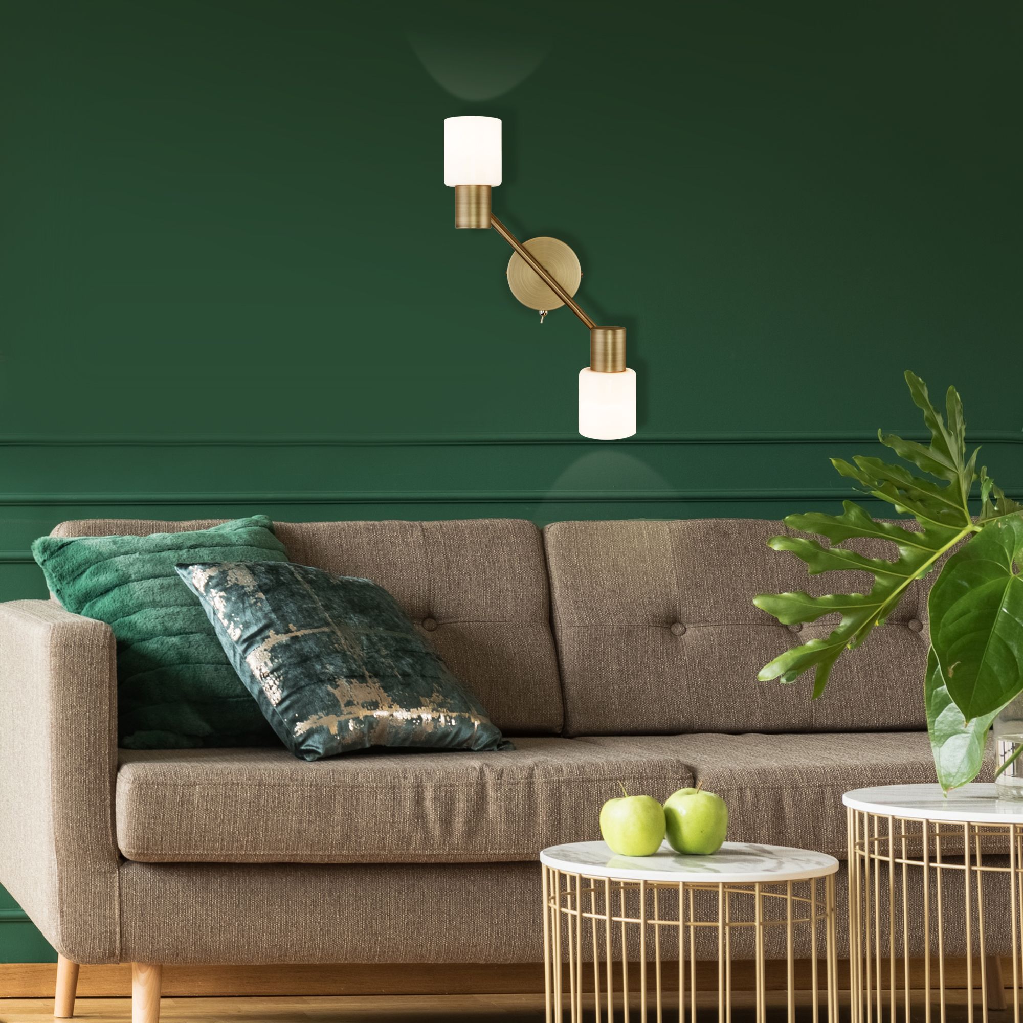 Светильник Eurosvet 20089/2 бронза