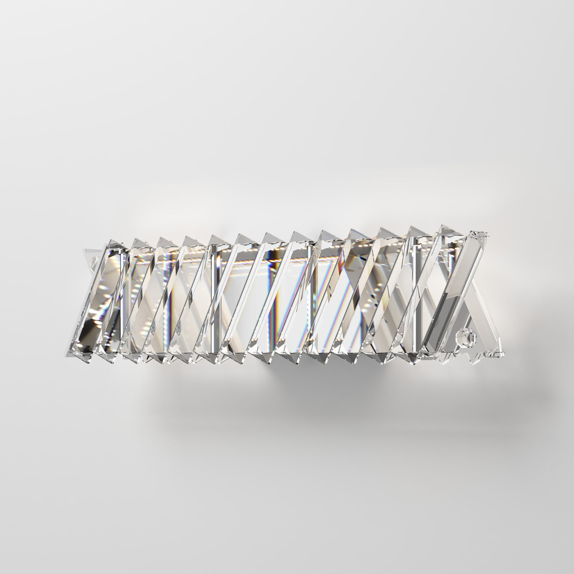 Eurosvet 101005 LED никель хрусталь Strotskis