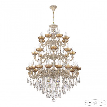 Люстра с хрустальными подвесками AL79101/16+8+8/300/3d B WMG P Amber/M-1F Bohemia Ivele Crystal Люстра Bohemia Ivele Crystal AL79101/16+8+8/300/3d B WMG P Amber/M-1F
