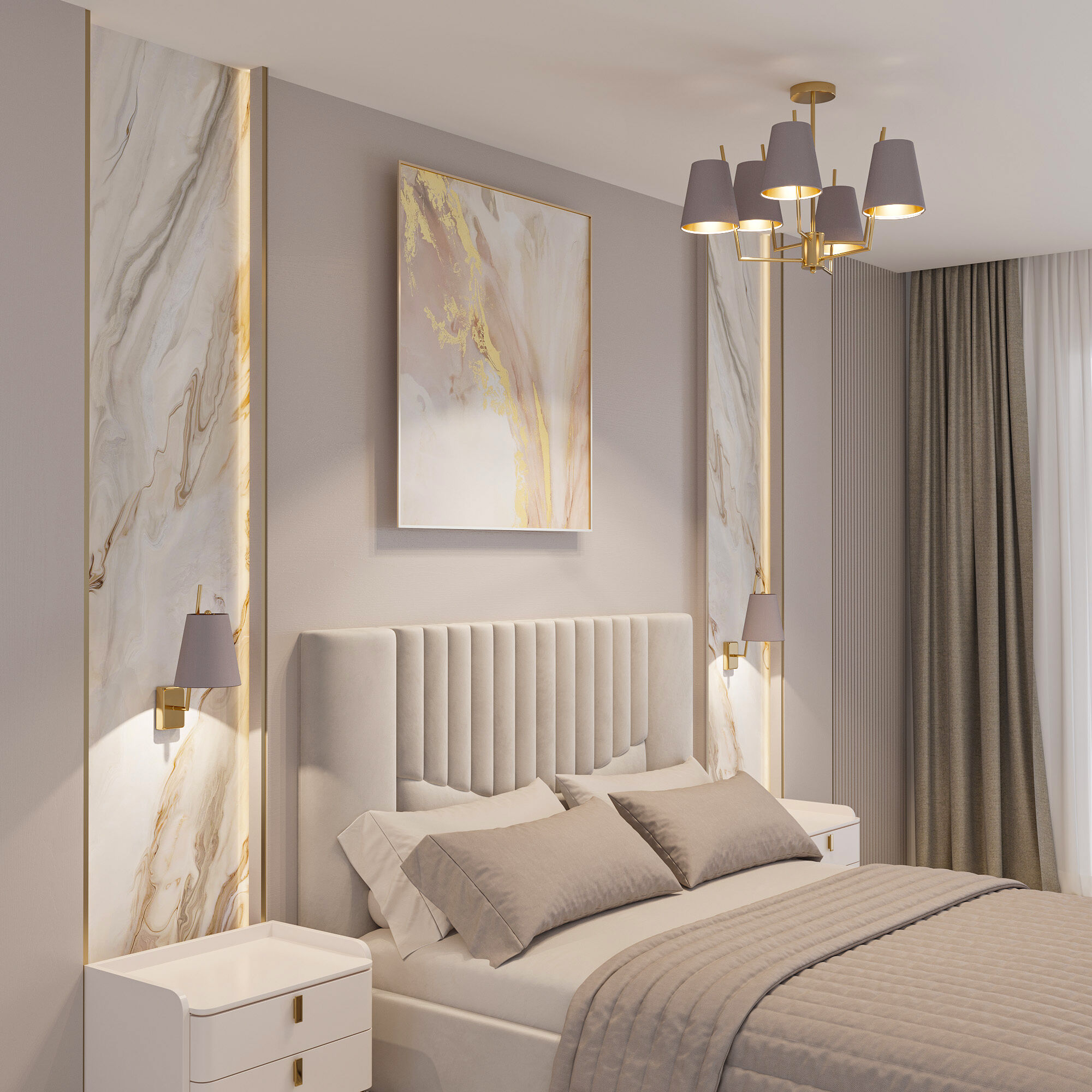 Светильник Eurosvet 60173/6 латунь